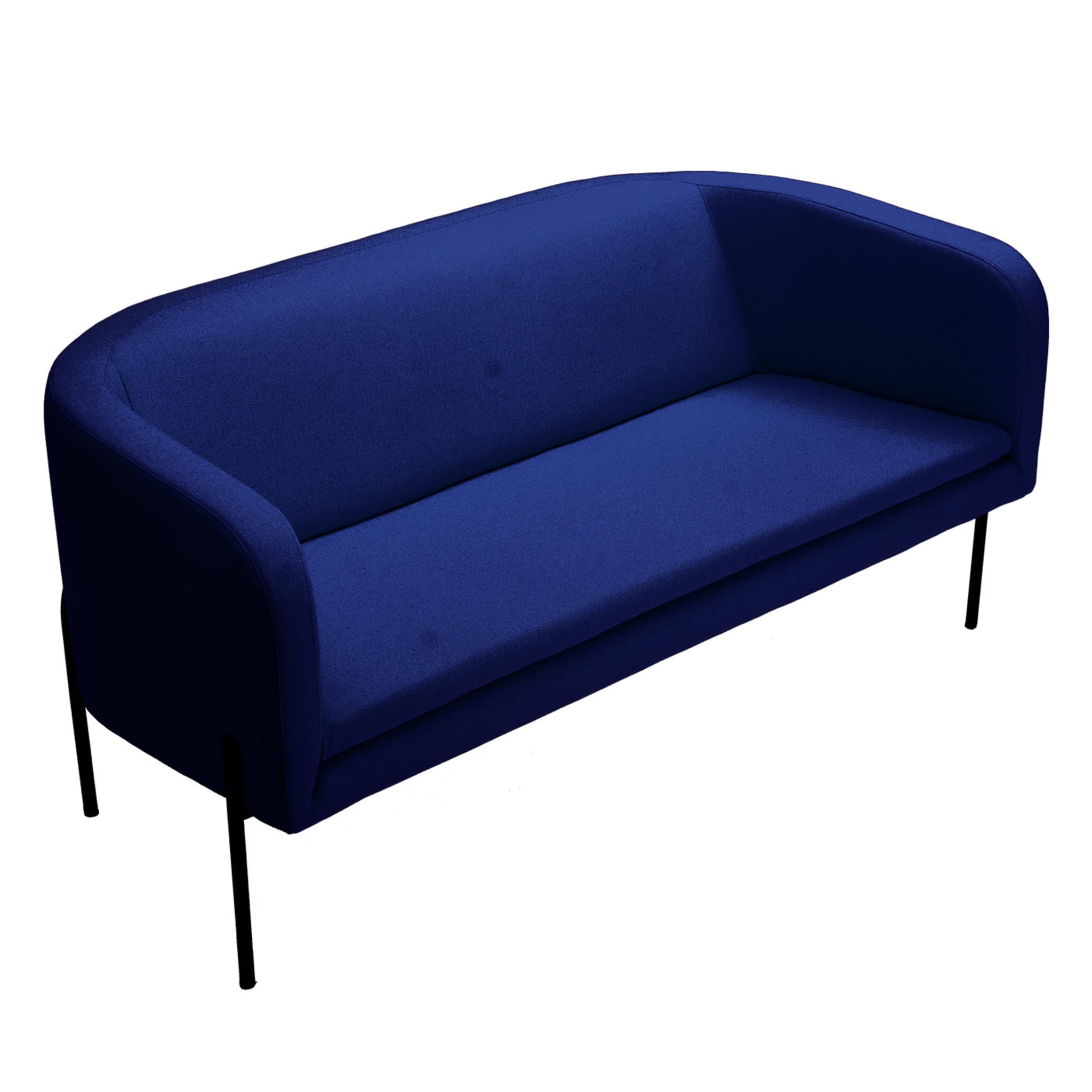 Laetitia Blue 2-Seater Sofa by Fabio Fantolino - Alternative view 1
