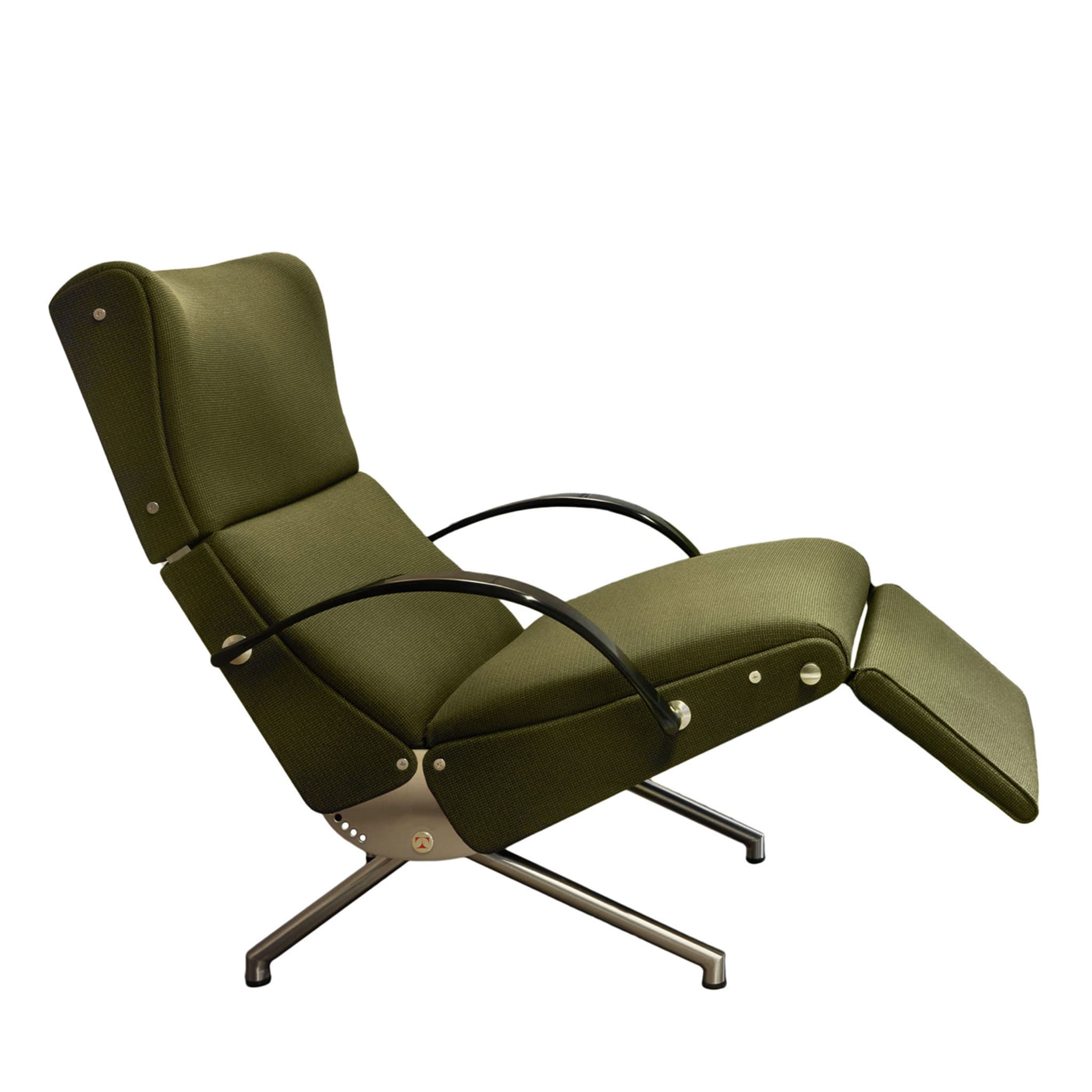 P40 Green Lounge Armchair by Osvaldo Borsani - Main view