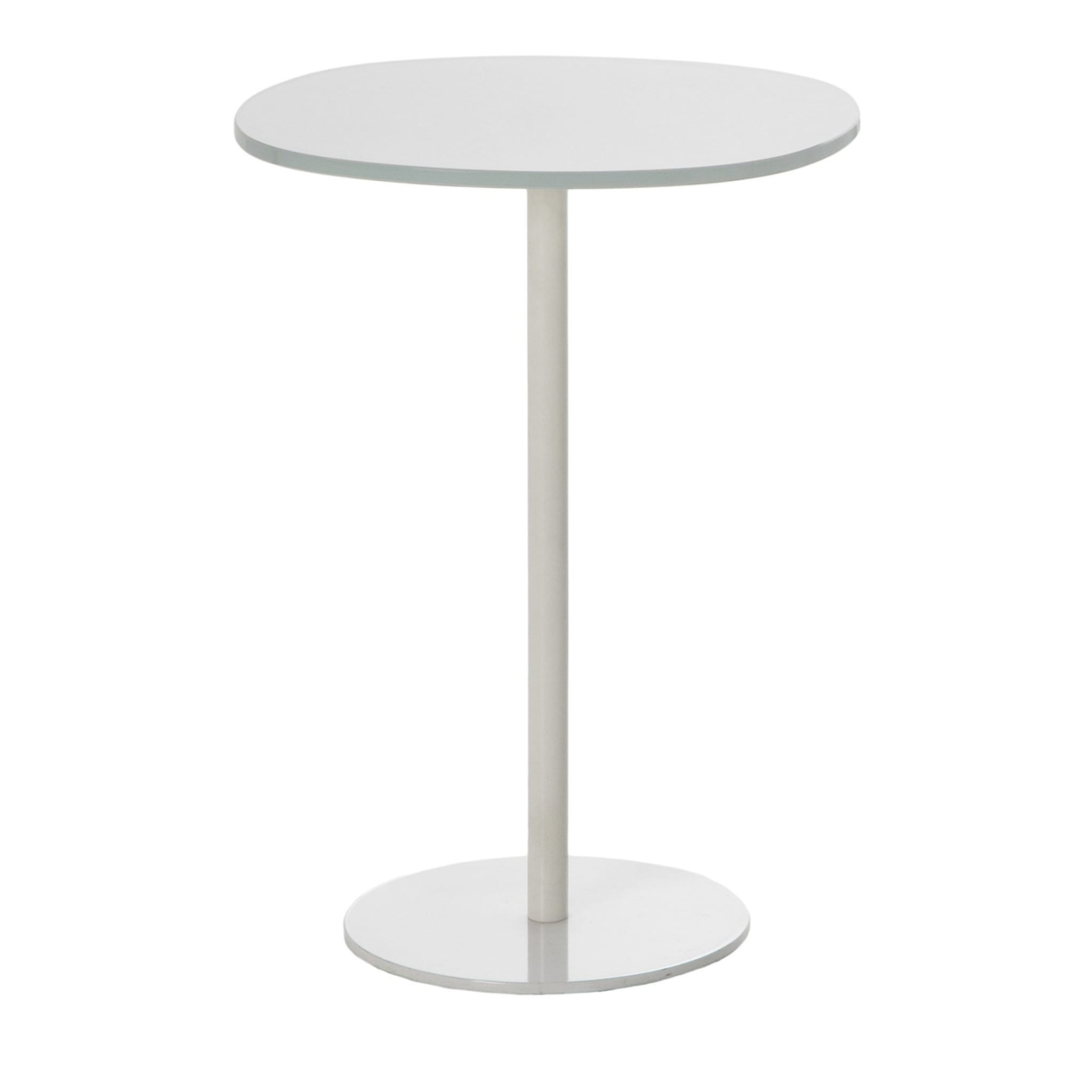 Solenoide White Tall Side Table by Piero Lissoni - Main view