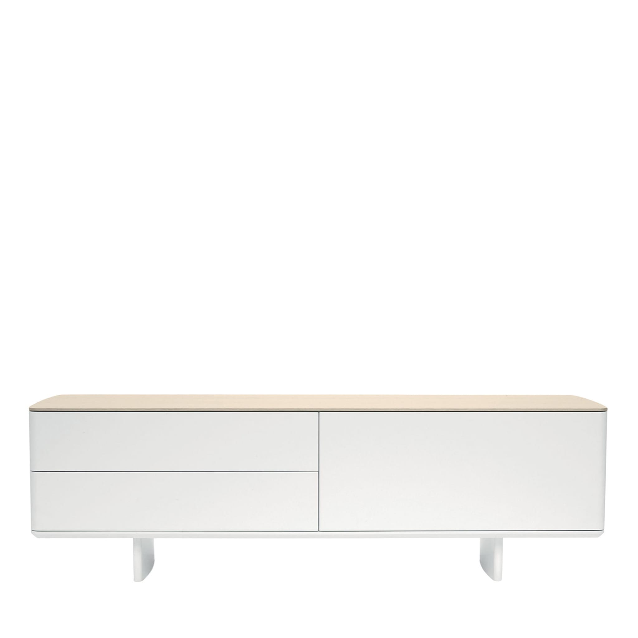 Shift White and Durmast Sideboard by Foster + Partners - Main view