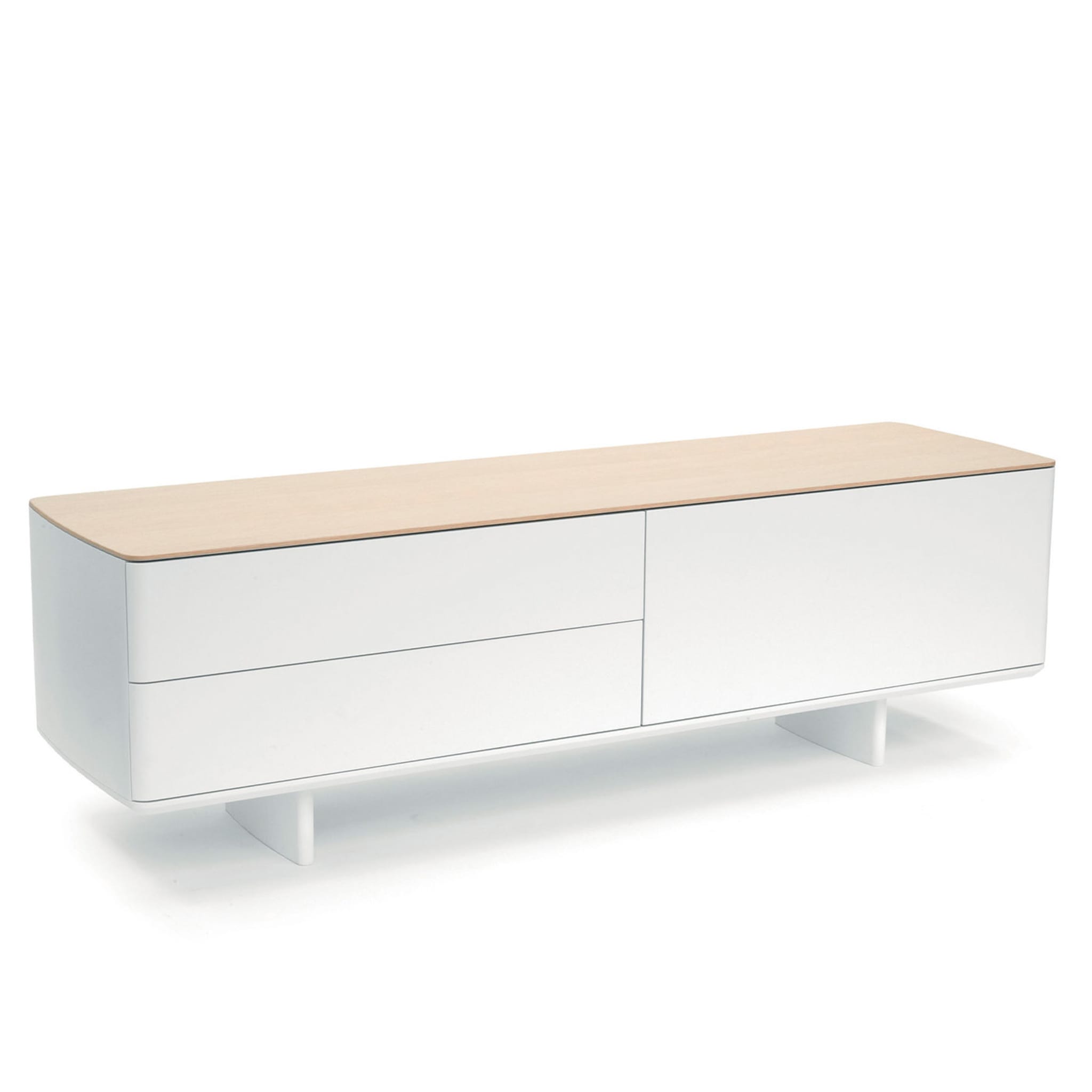 Shift White and Durmast Sideboard by Foster + Partners - Alternative view 1