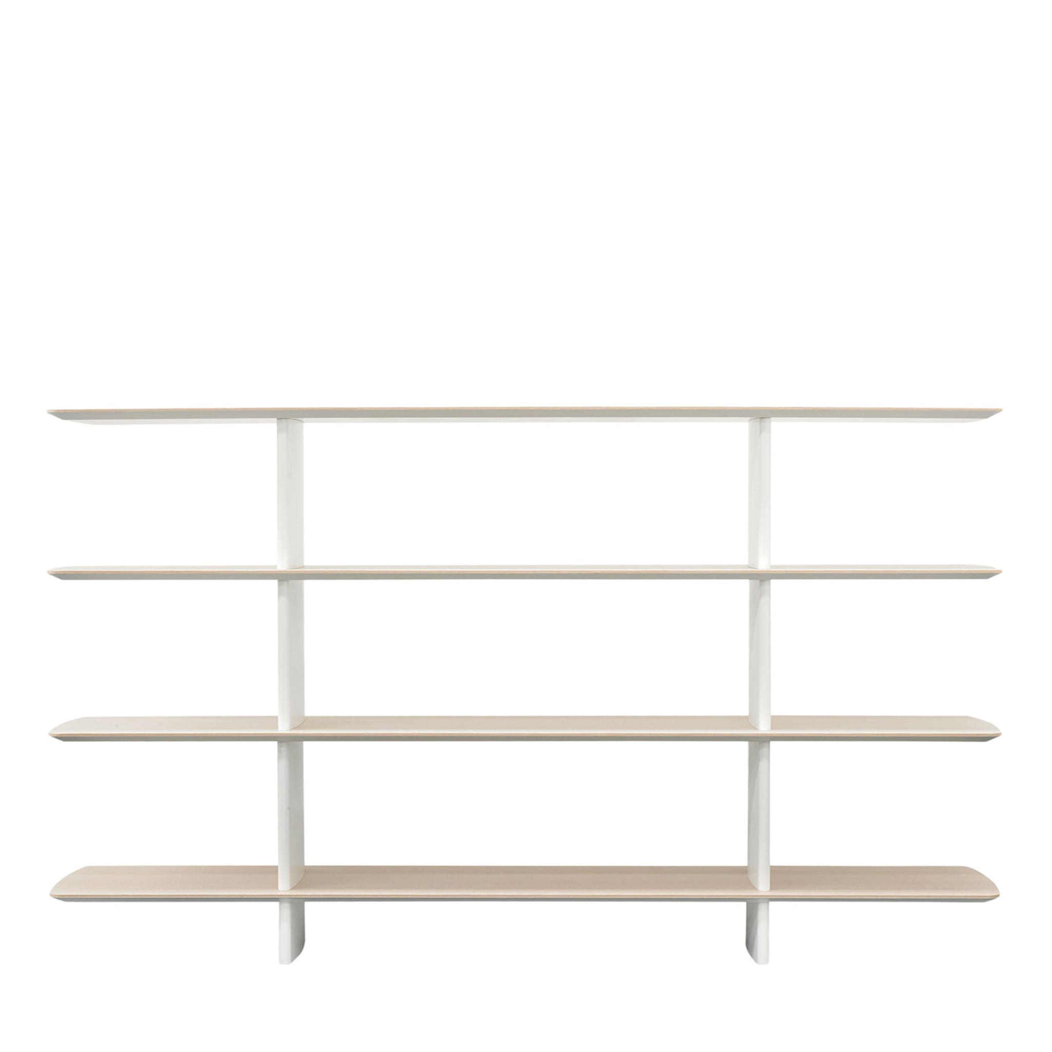 Shift White and Durmast 4-Shelf Bookcase von Foster + Partners - Hauptansicht