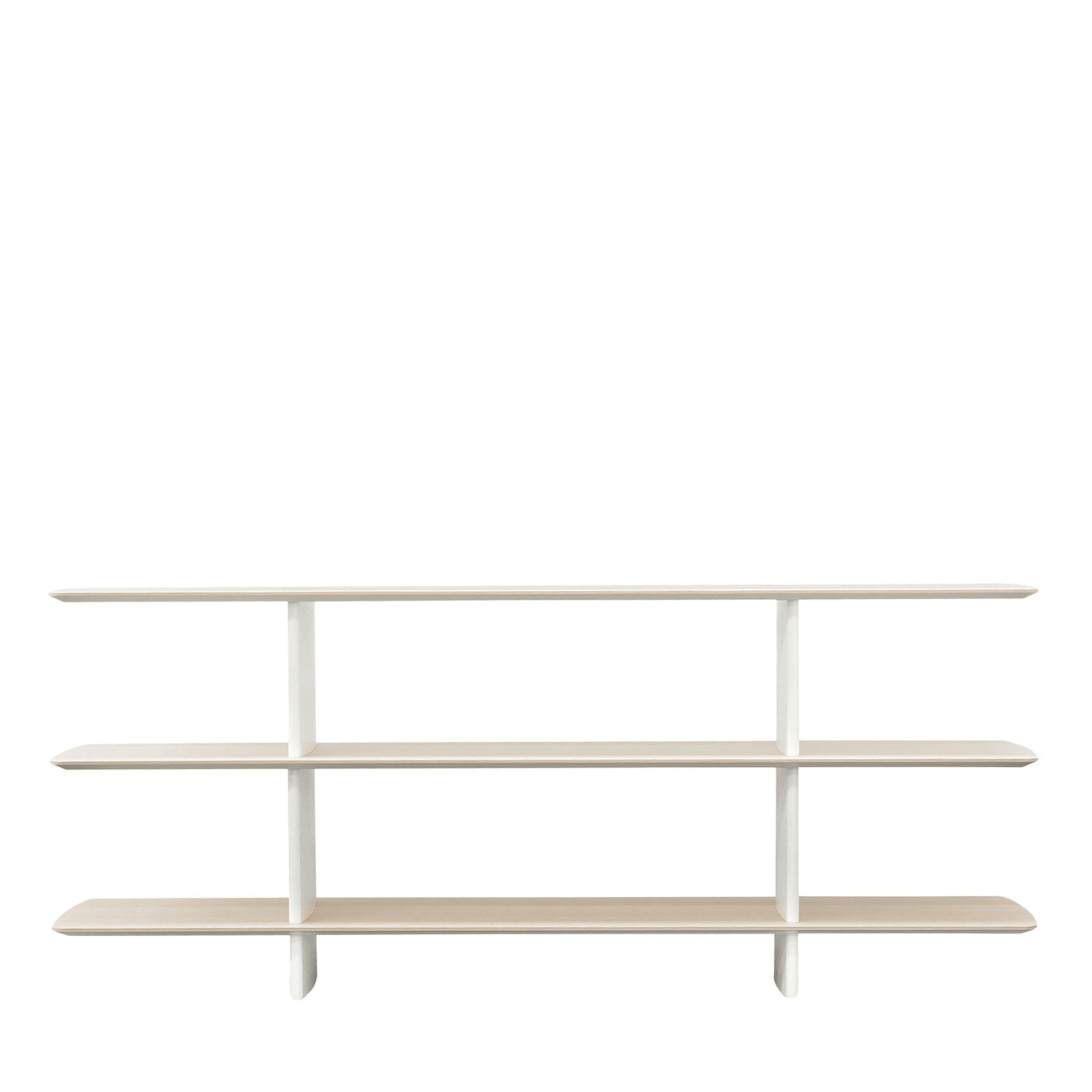 Shift White and Durmast 3-Shelf  Bookcase by Foster + Partners - Main view