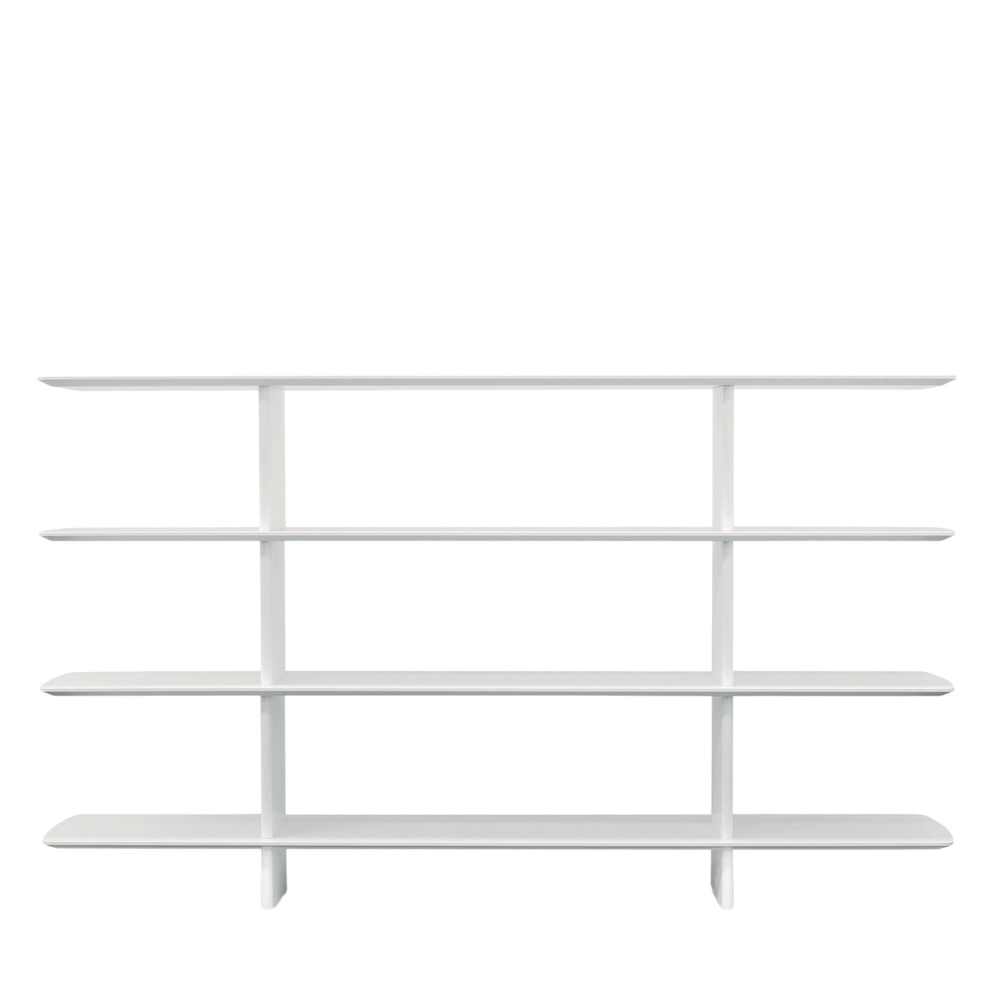 Shift White 4-Shelf Bookcase  by Foster + Partners - Main view