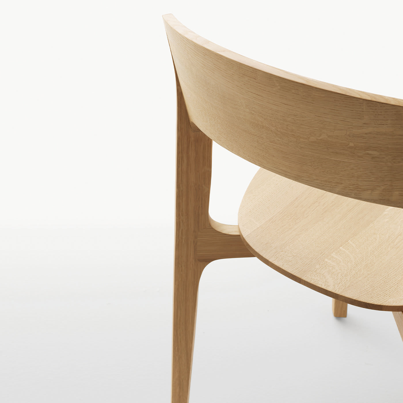 Cetonia Natural Oak Chair - Passoni Design