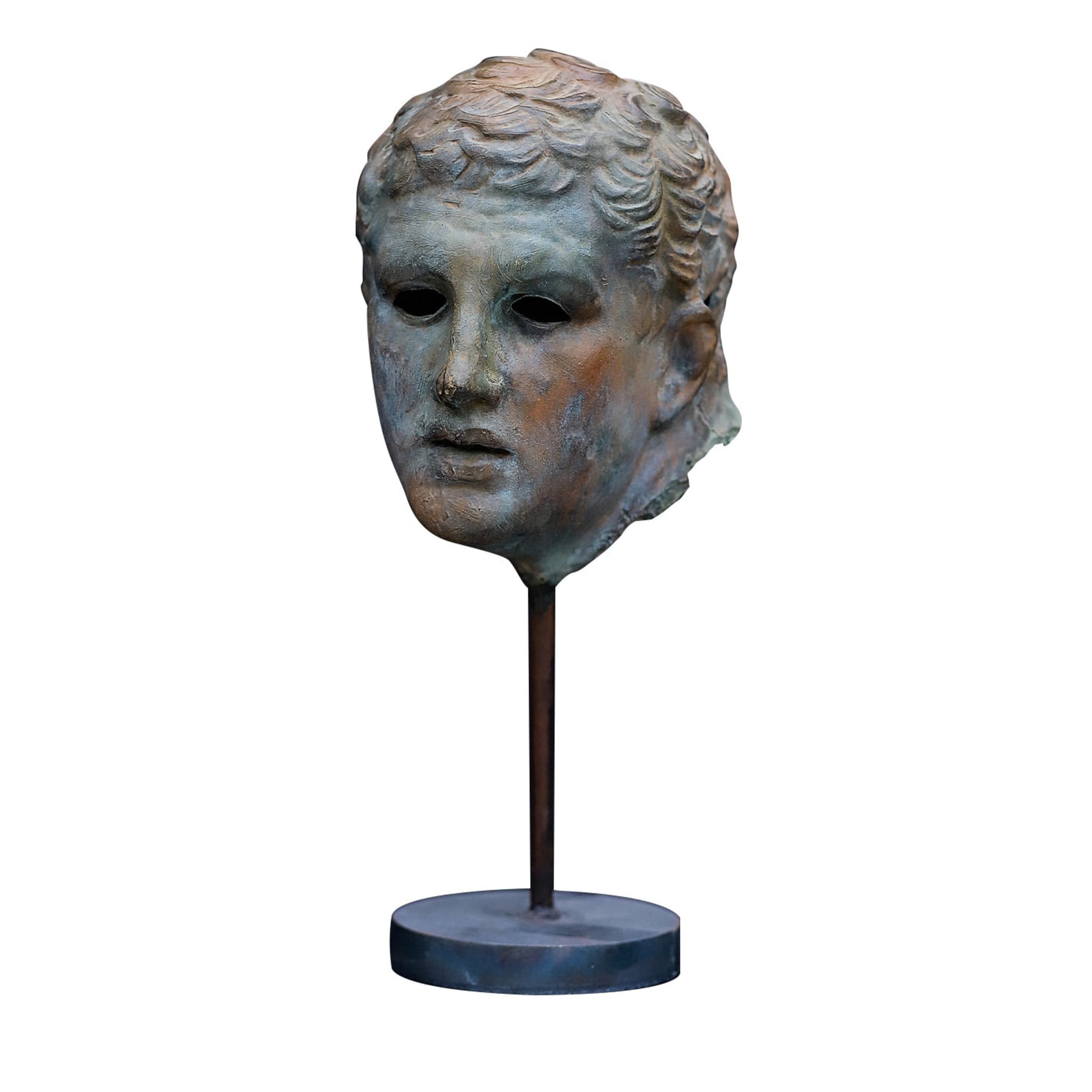 Scultura di busto di gladiatore Borghese - Vista principale