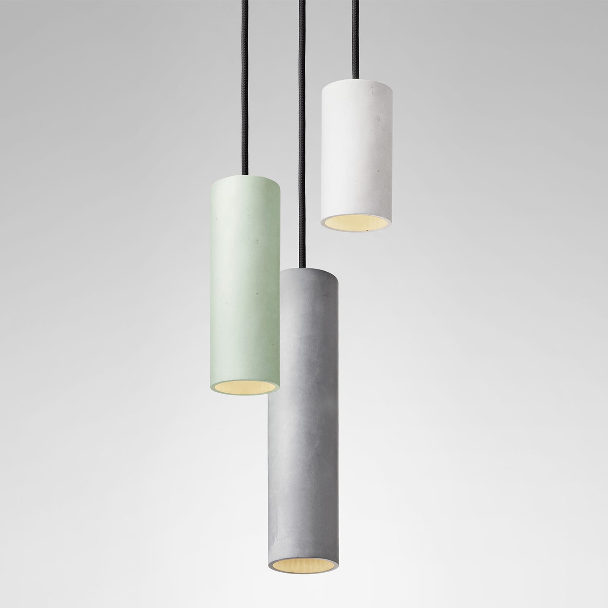 Cromia Small Ivory Pendant Lamp - Alternative view 1