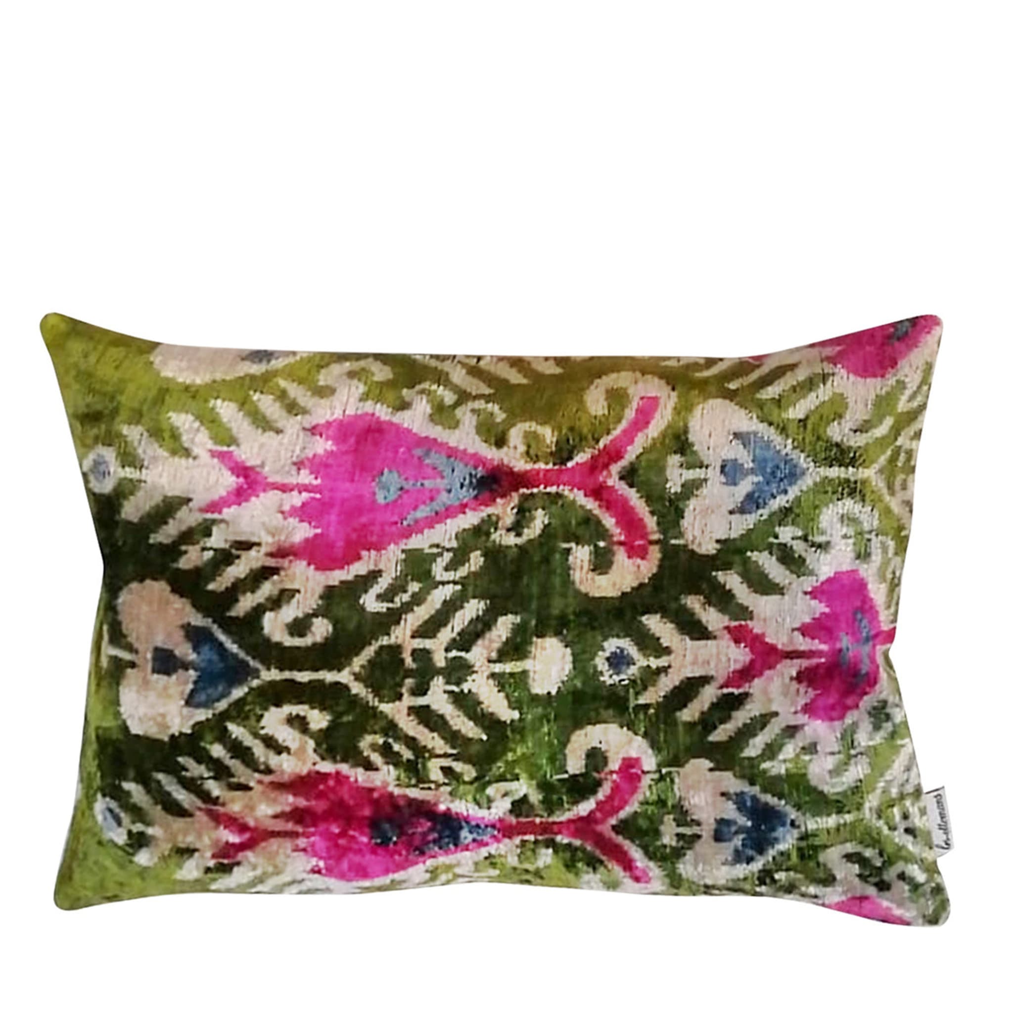 Silk Velvet Rectangular Cushion #15 - Main view