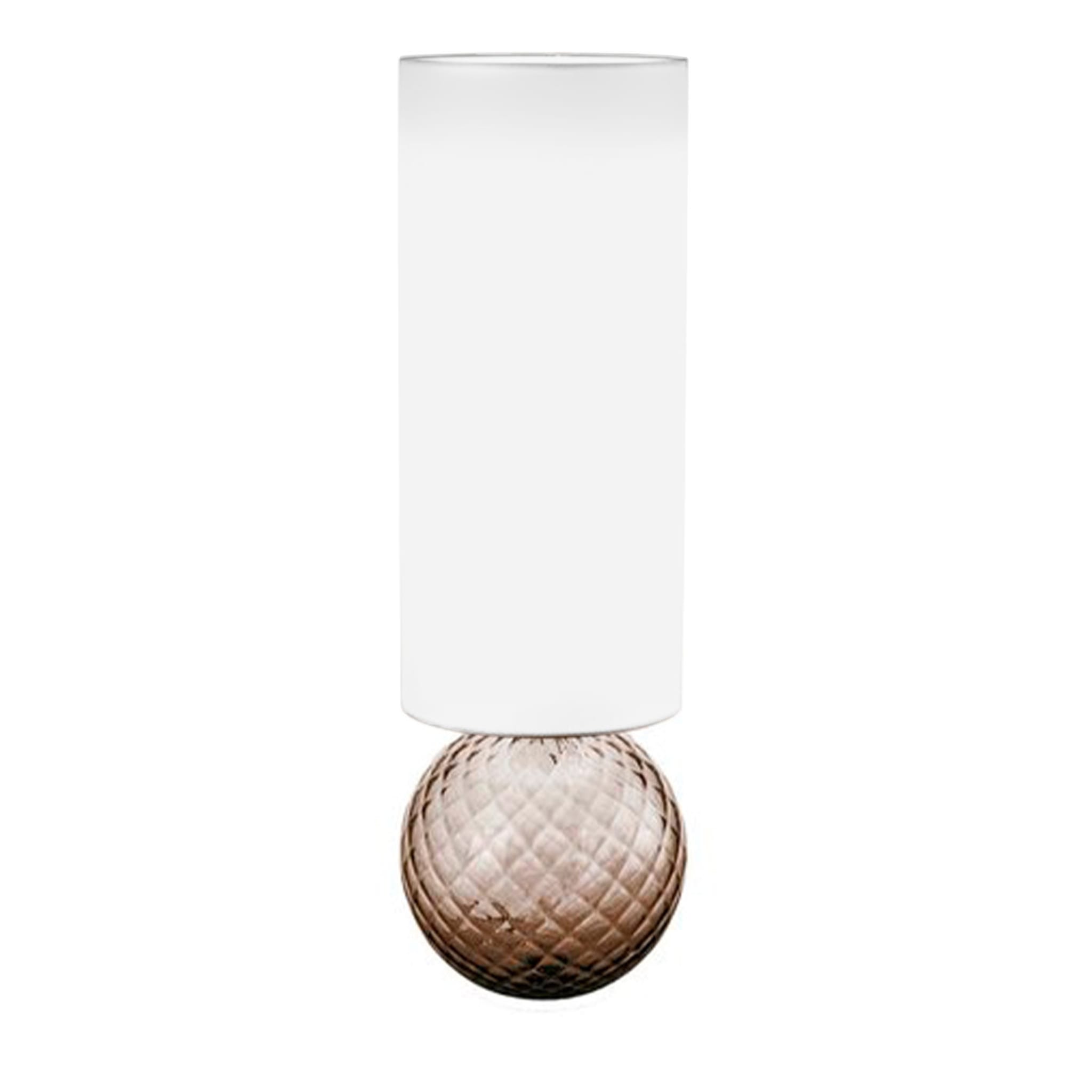 Balloton Smoky Table Lamp with Shade - Main view
