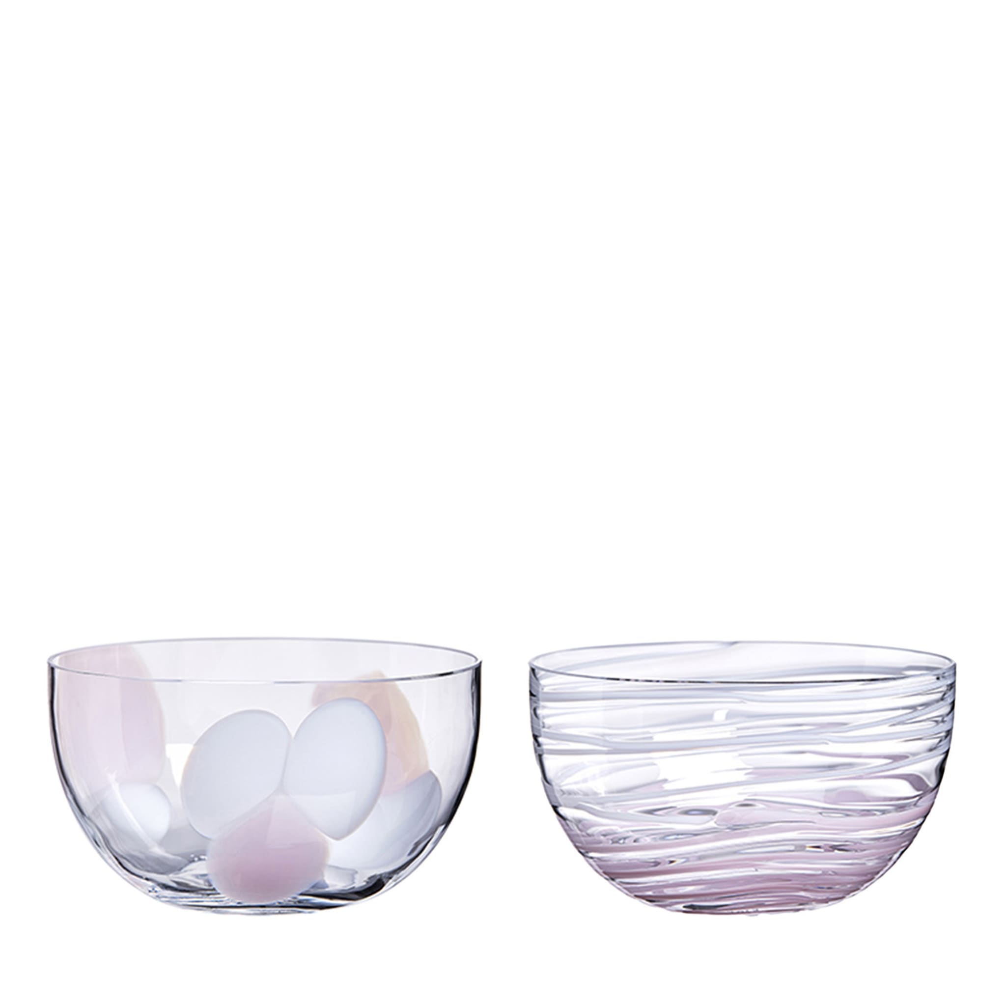Le Diverse Set of 2 Pink Bowls - Main view