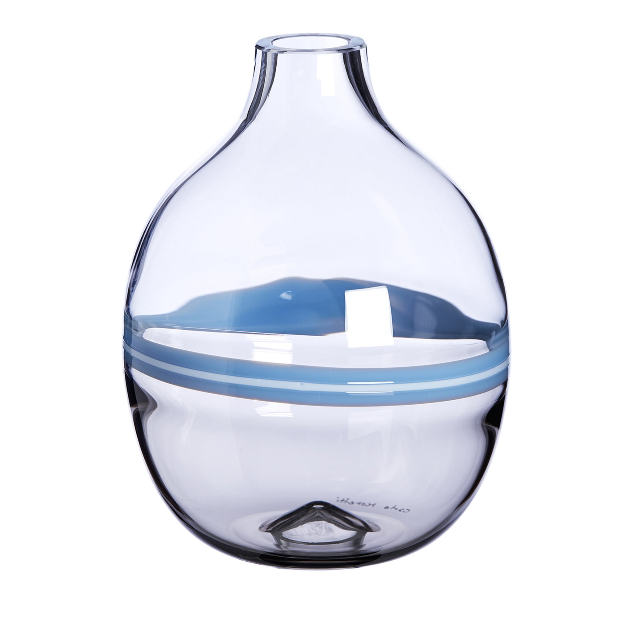 Vase Singleflower Turquoise Line - Vue principale