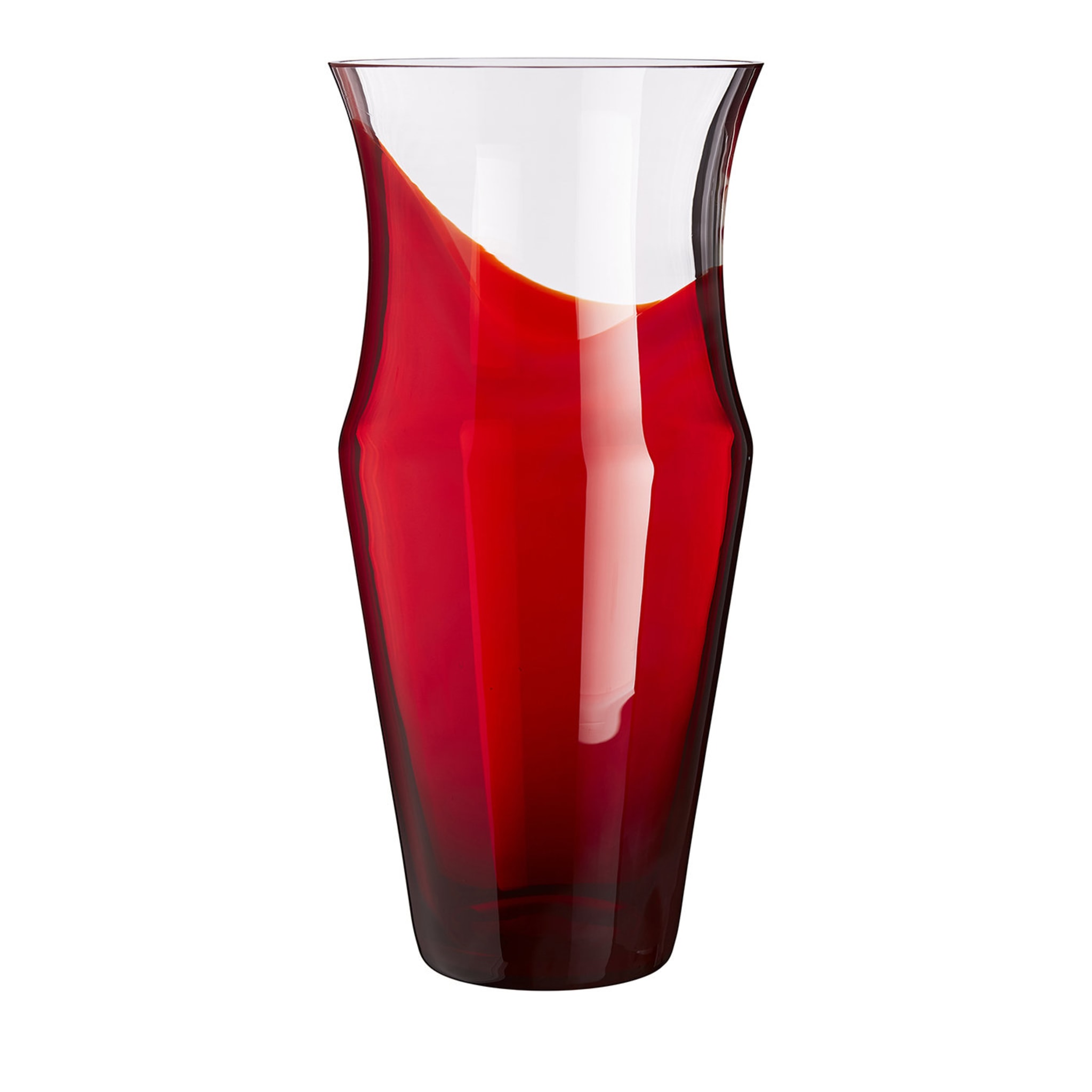 Monocromo Rote Vase - Hauptansicht