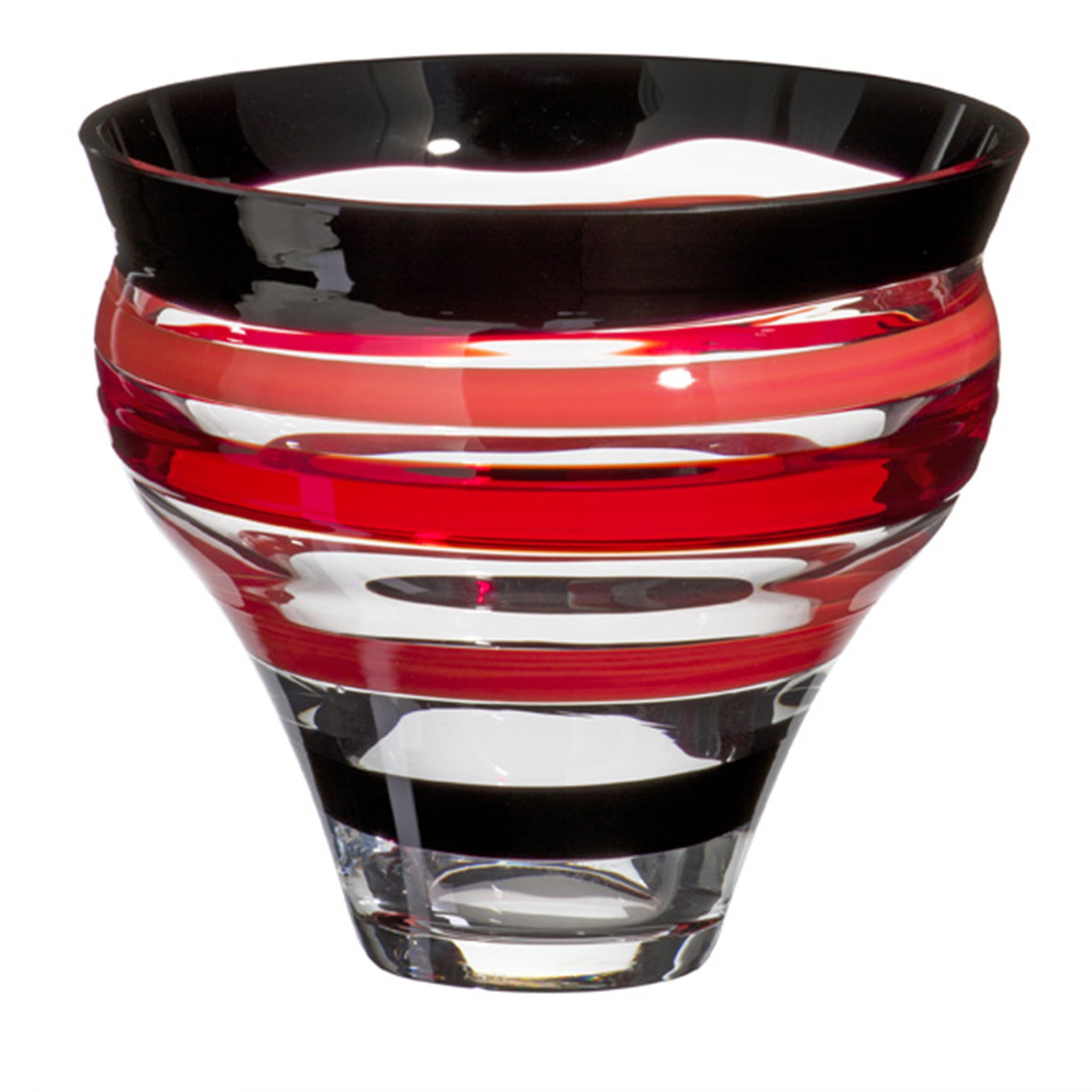 I Piccoli Rote und schwarze Vase Limitierte Auflage - Hauptansicht