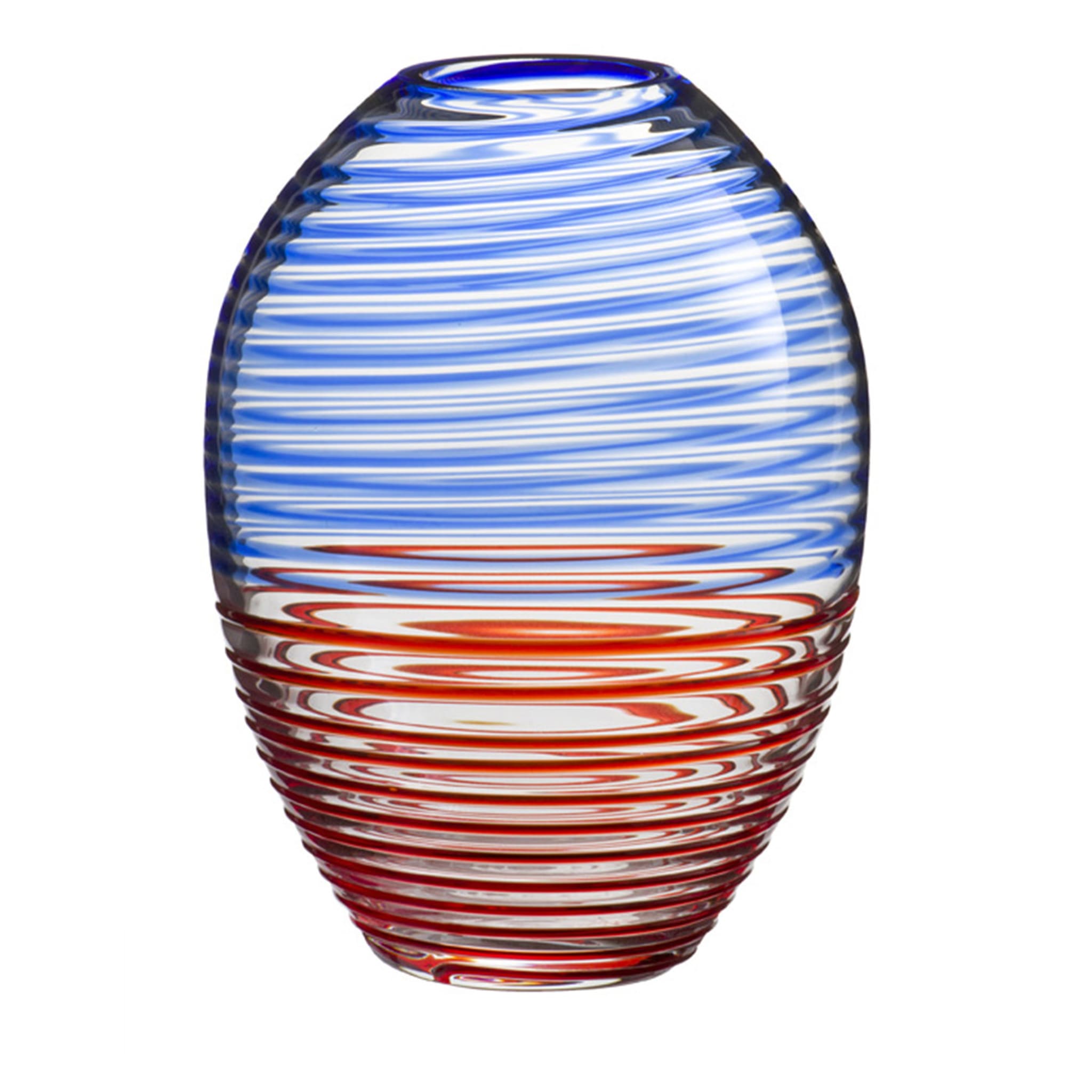Vaso I Piccoli blu e rosso in edizione limitata - Vista principale