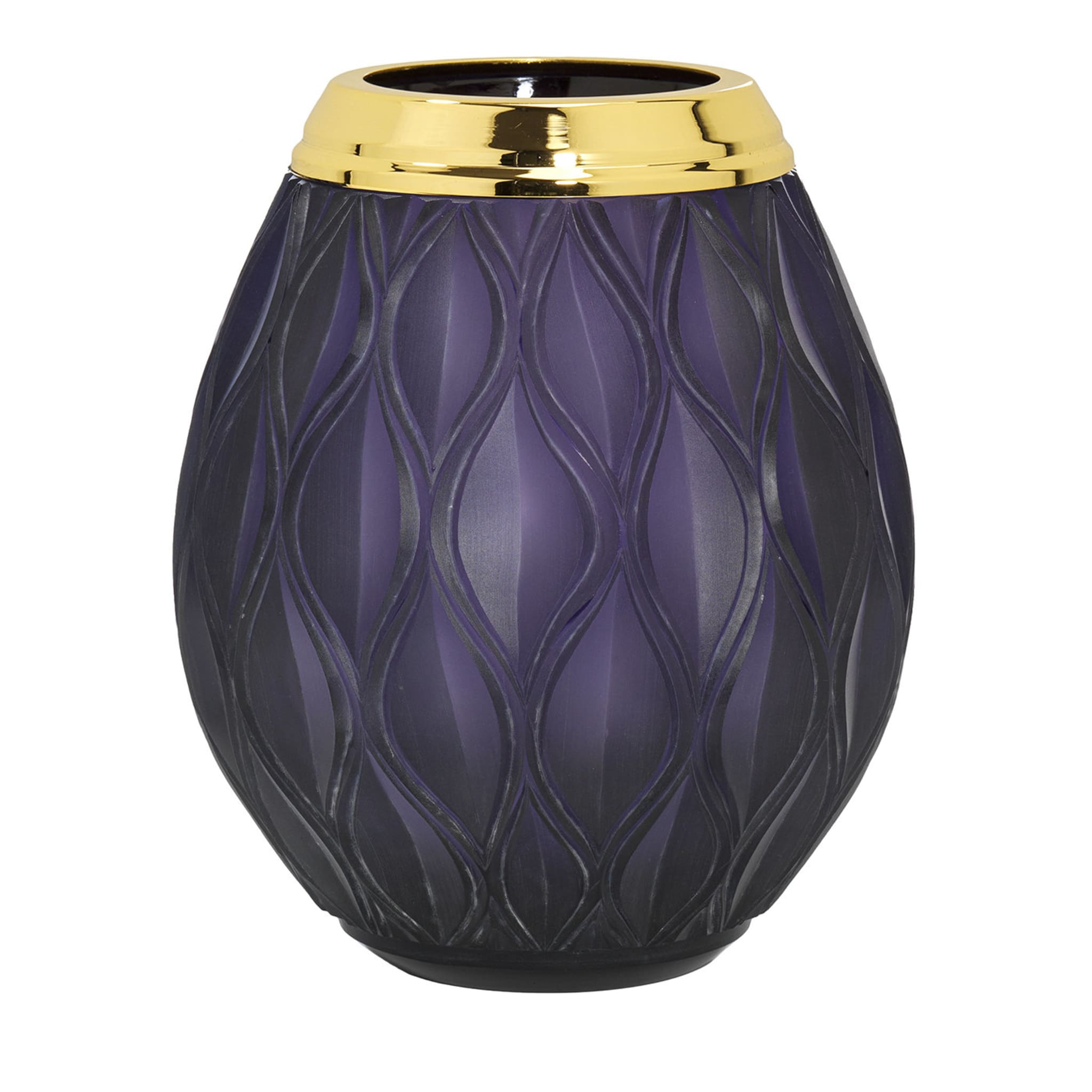 Grand vase violet Flora - Vue principale