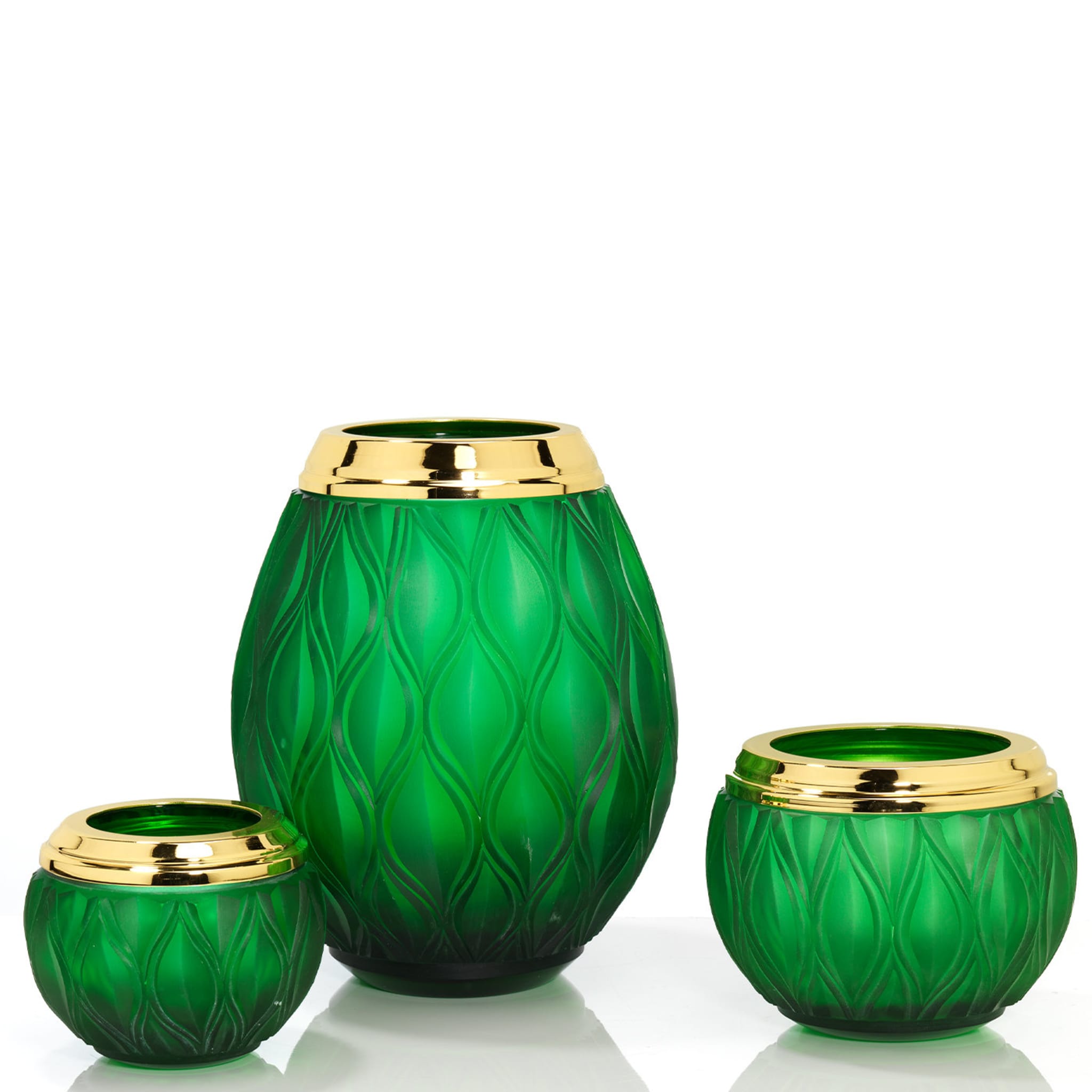 Vase Flora vert moyen - Vue alternative 1