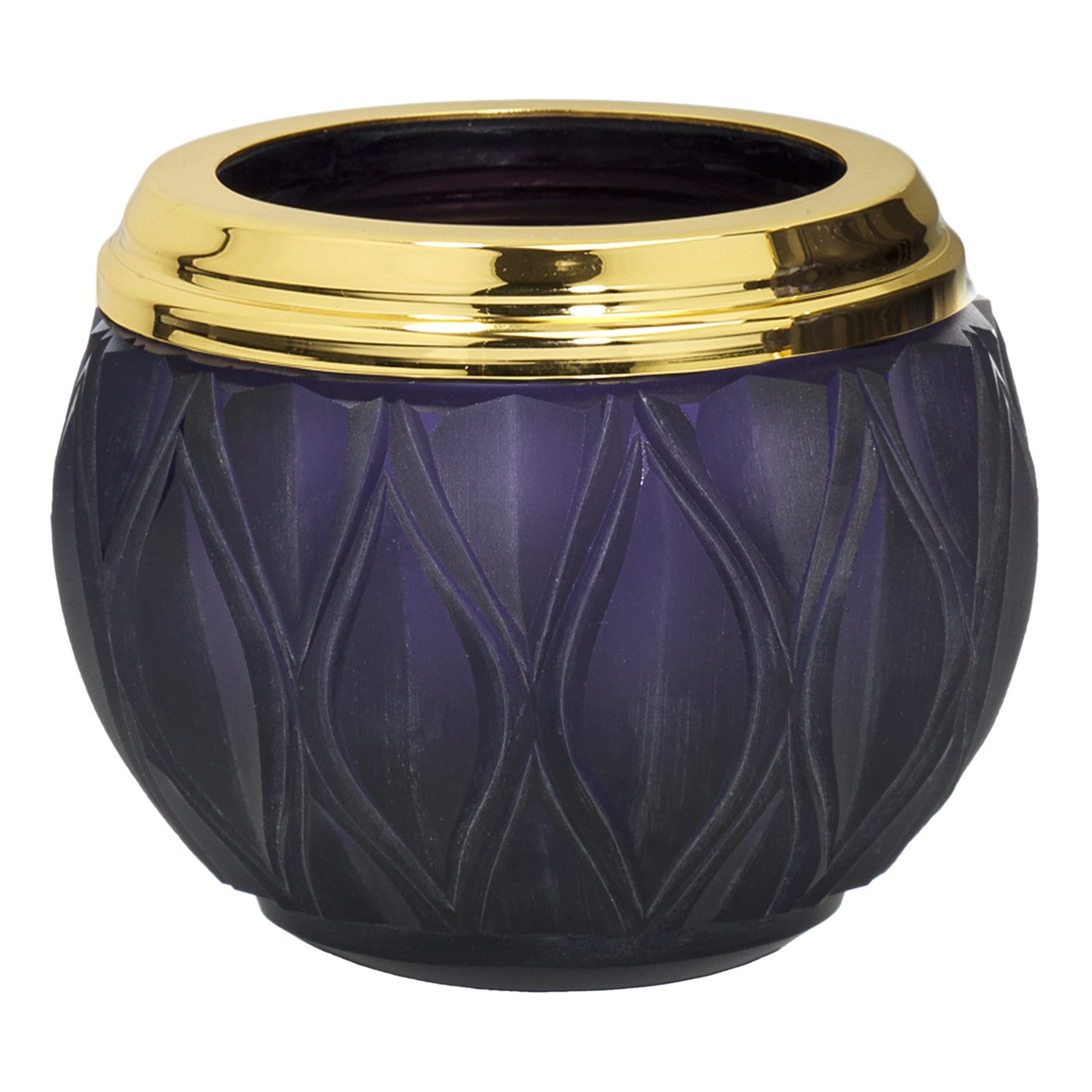 Floral Small Purple Vase - Main view