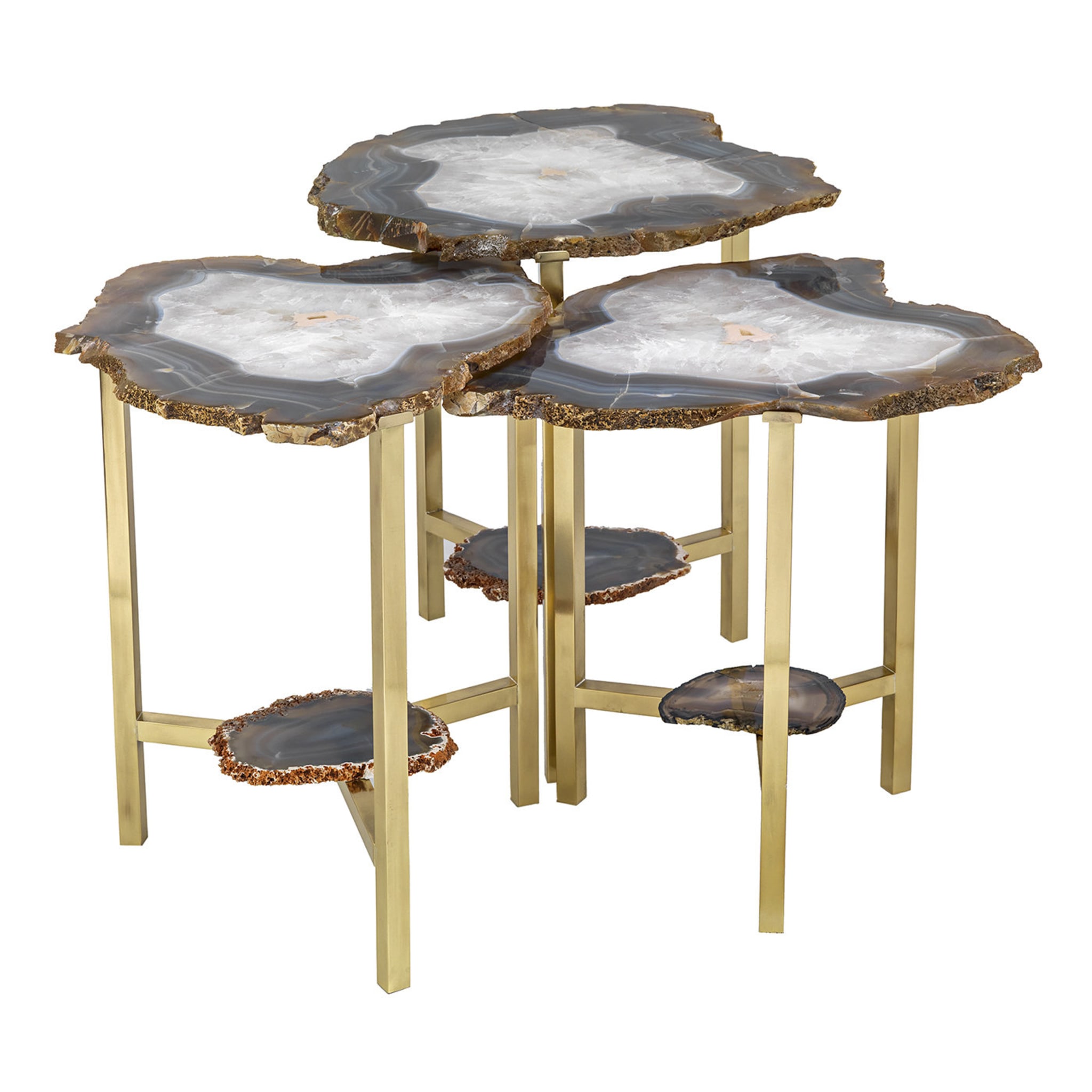 Agata Set of 3 Nesting Tables - Main view