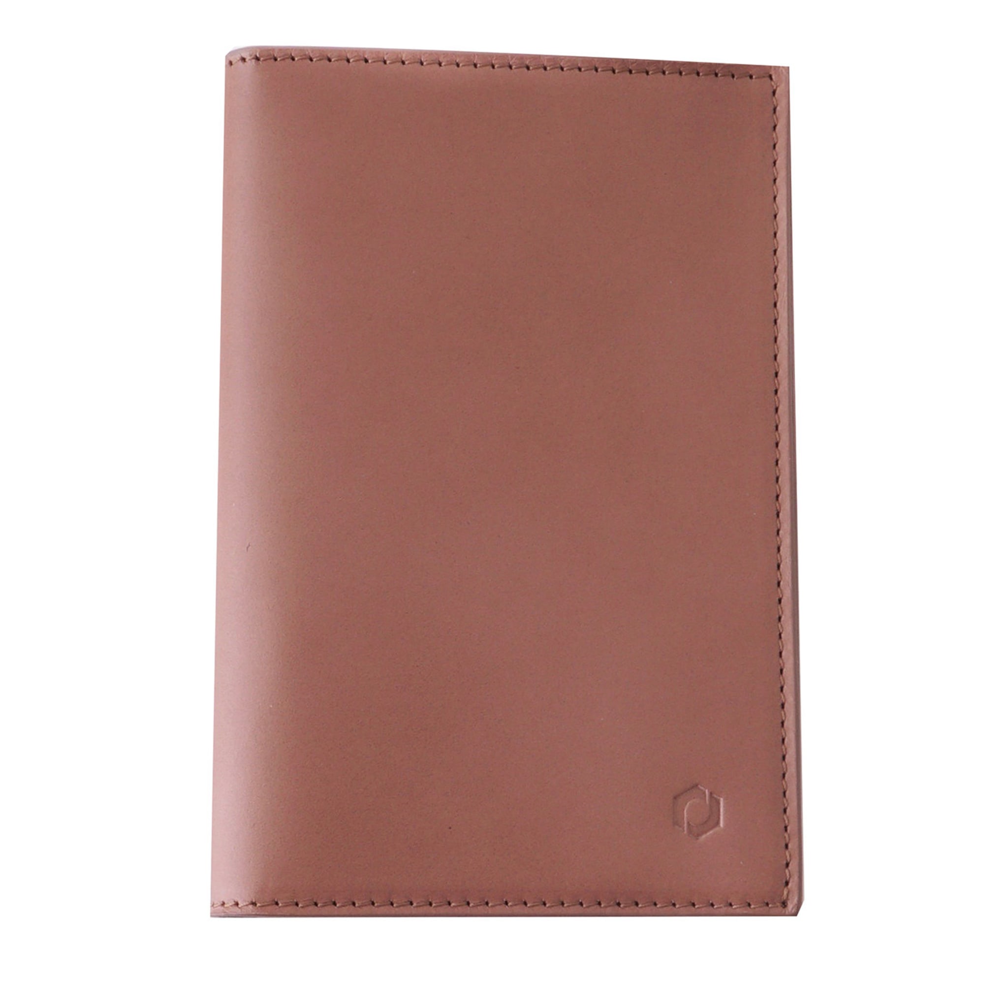 Light Brown Leather Passport Holder - Main view