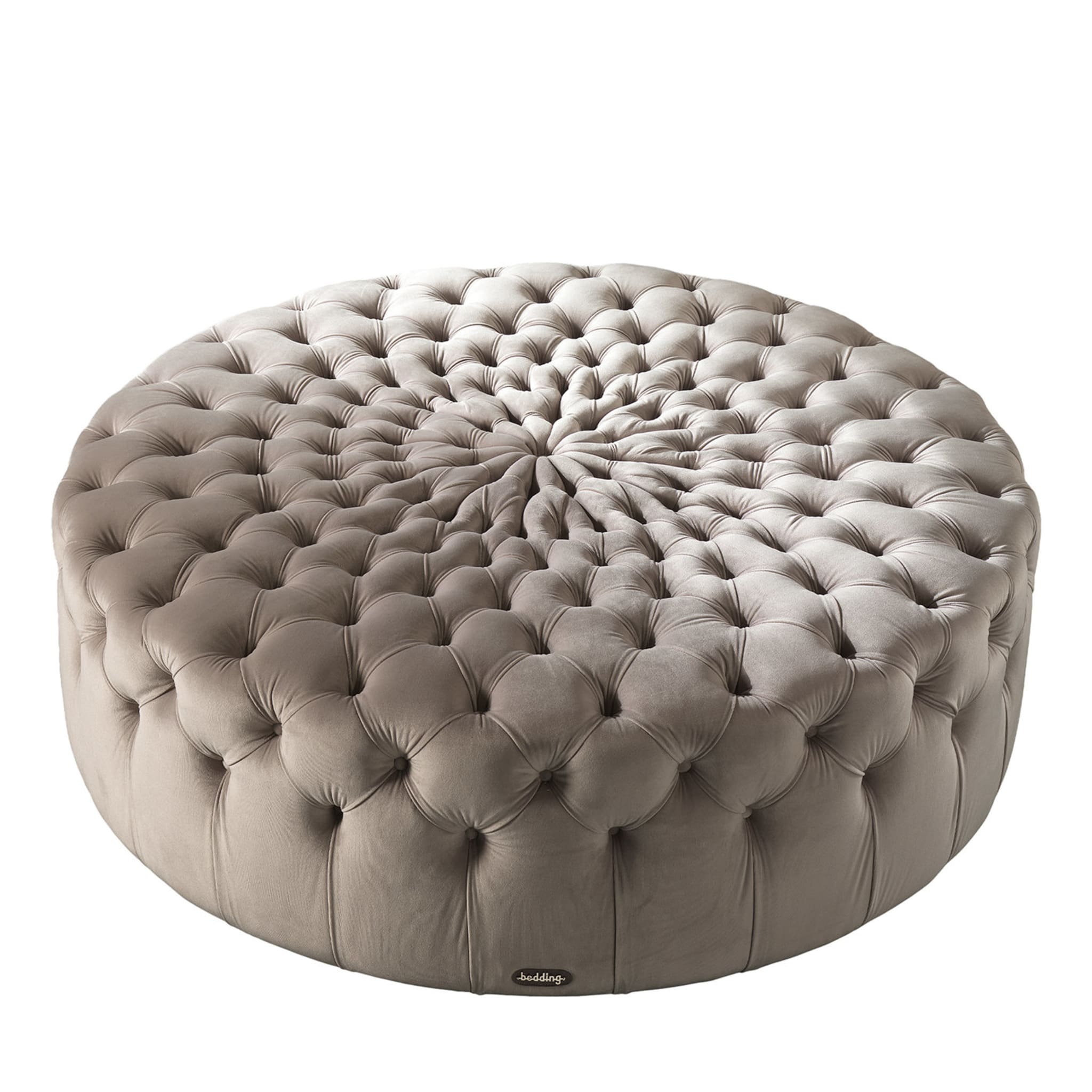 Beverly Beige Pouf - Main view