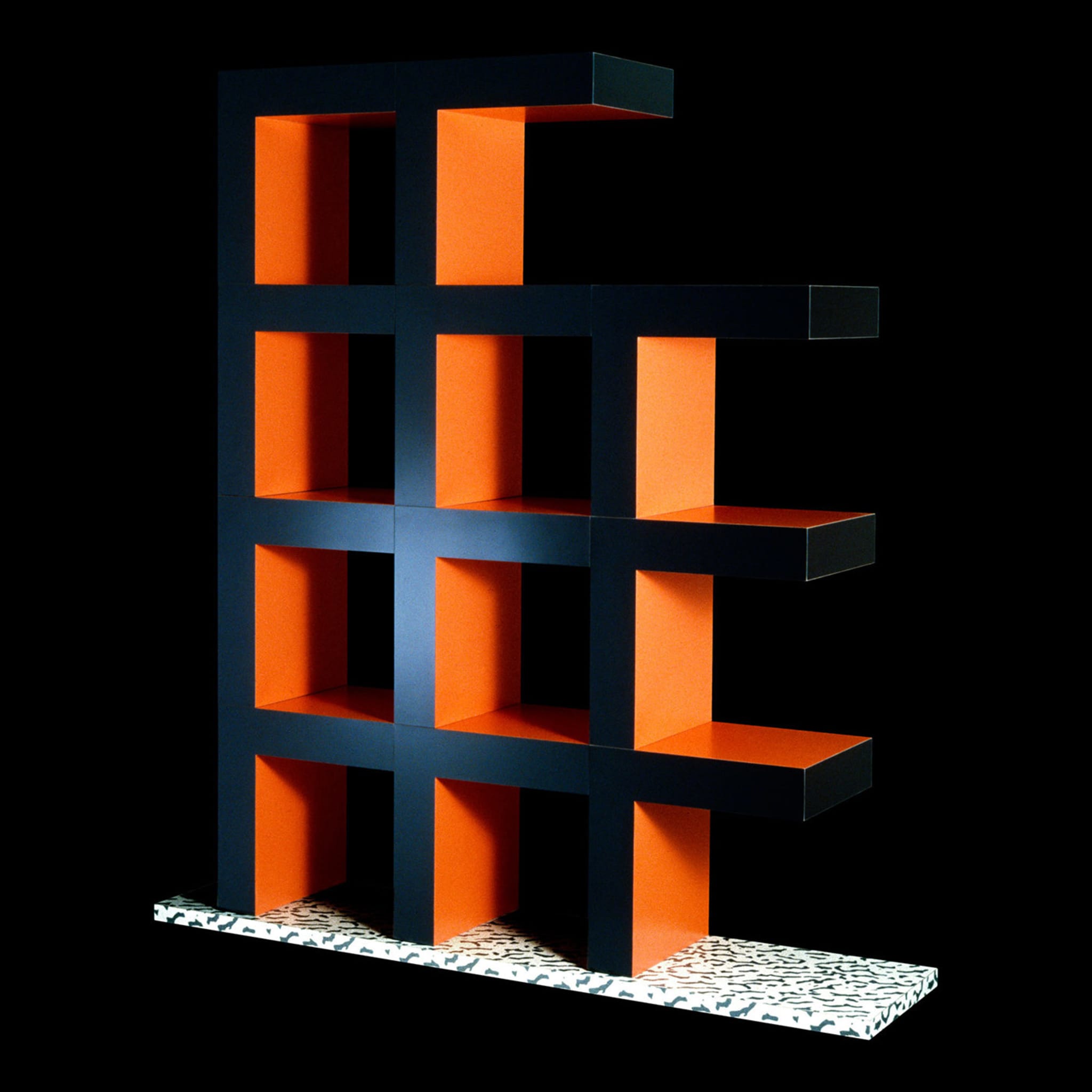 Castilian Bookcase by Aldo Cibic - Memphis Milano - Alternative view 1