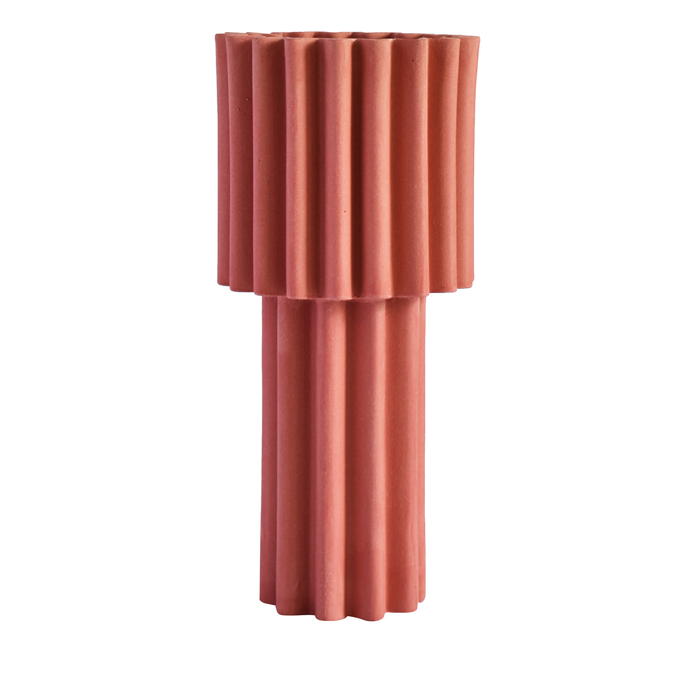 Le Torri Large Pink Albero Vase - Francesca Verardo