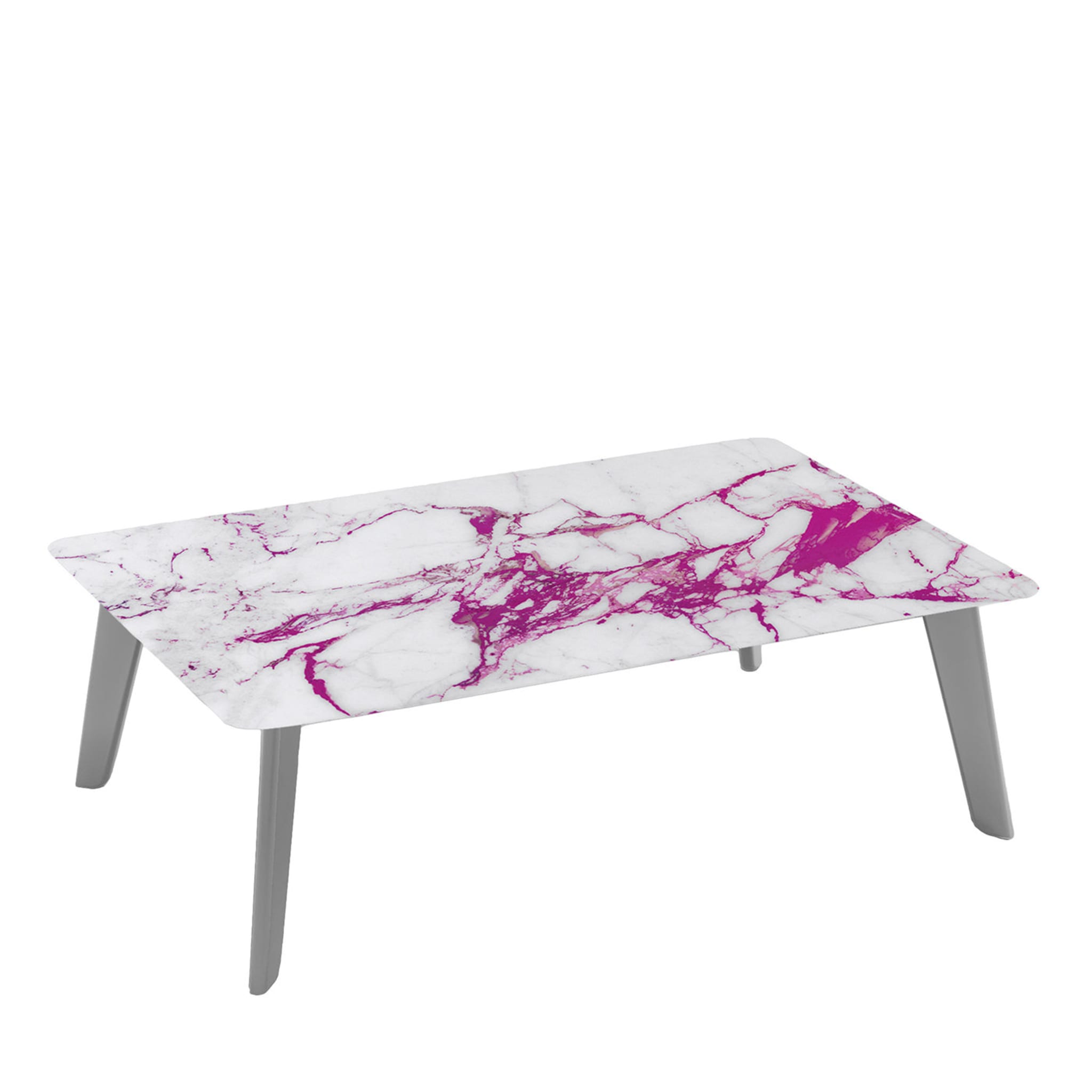 Owen Pink and White Coffee Table - Main view