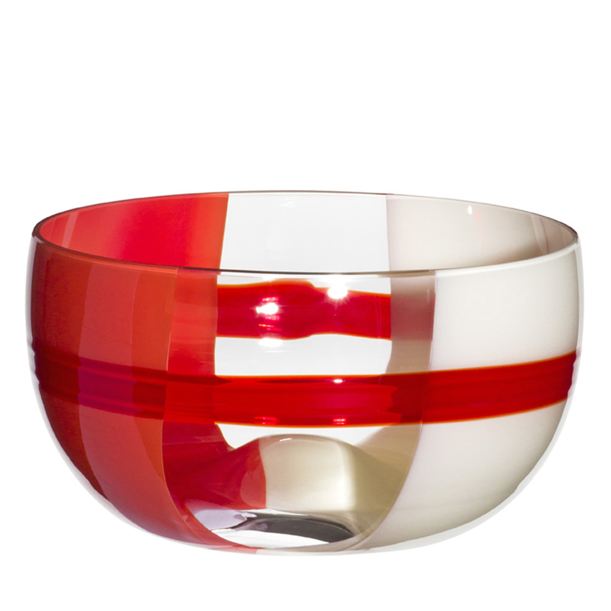 Mignon Red and White Bowl #1 - Main view