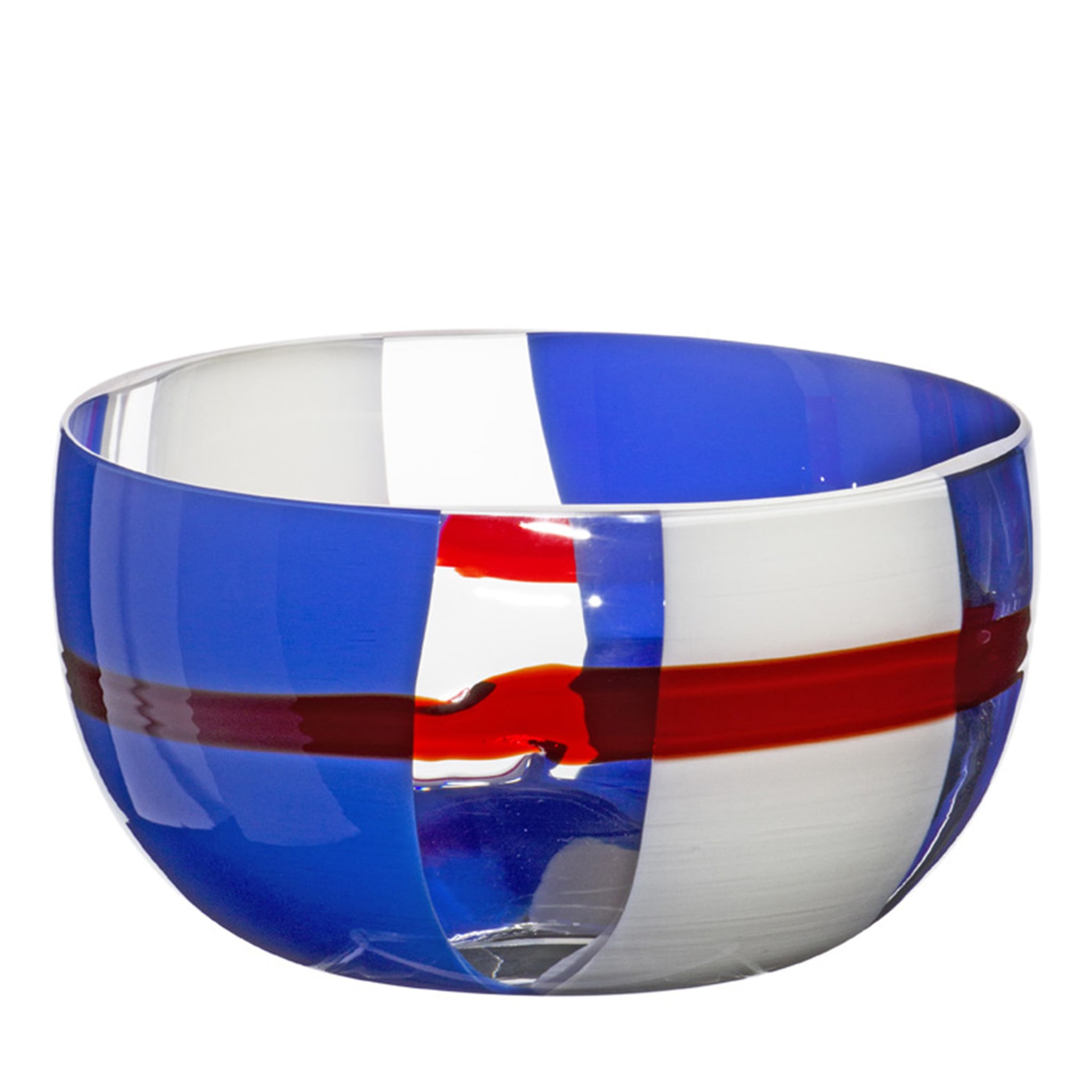 Mignon Blue, Red and White Bowl - Main view