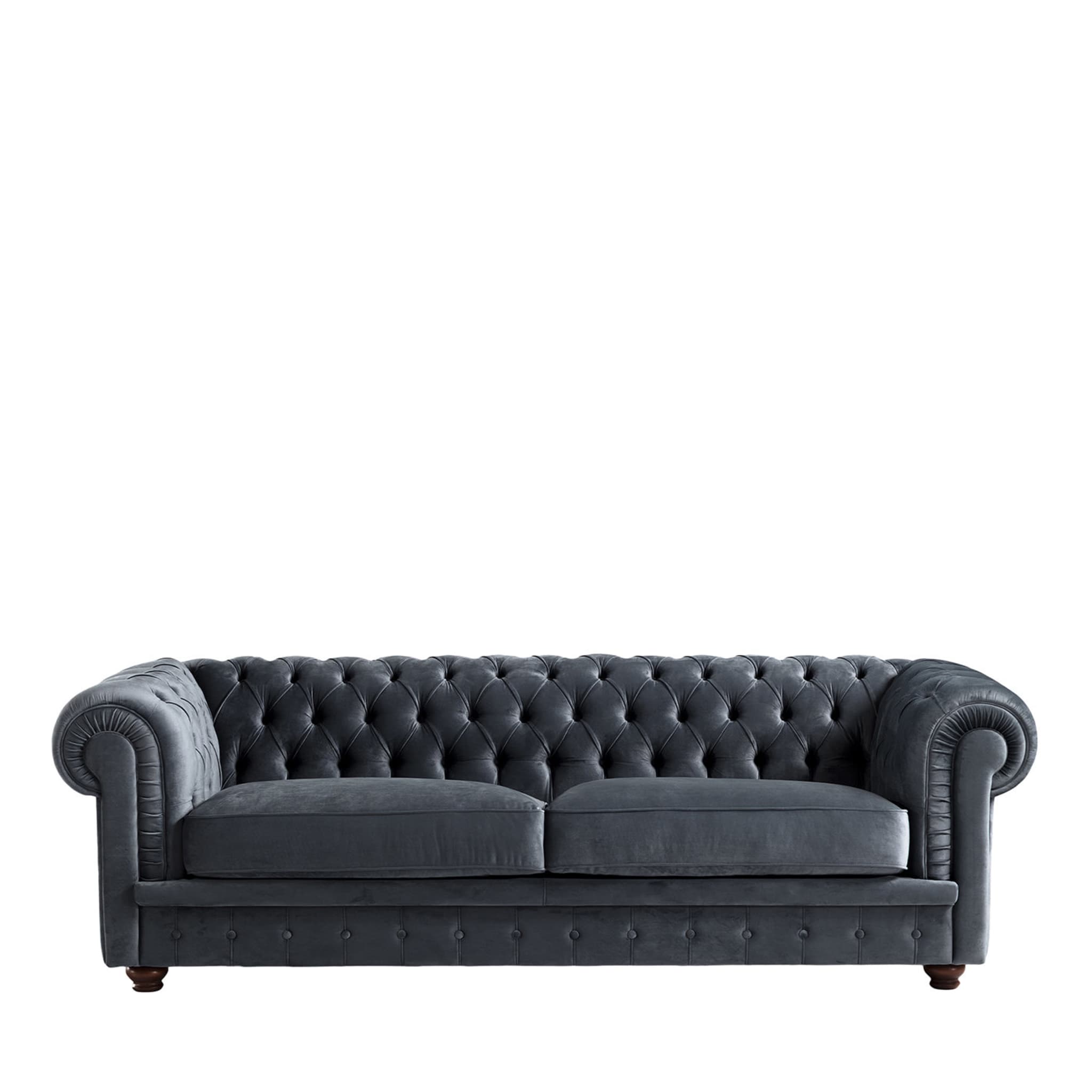Hermes Grün Textil 2-Sitzer Sofa - Hauptansicht
