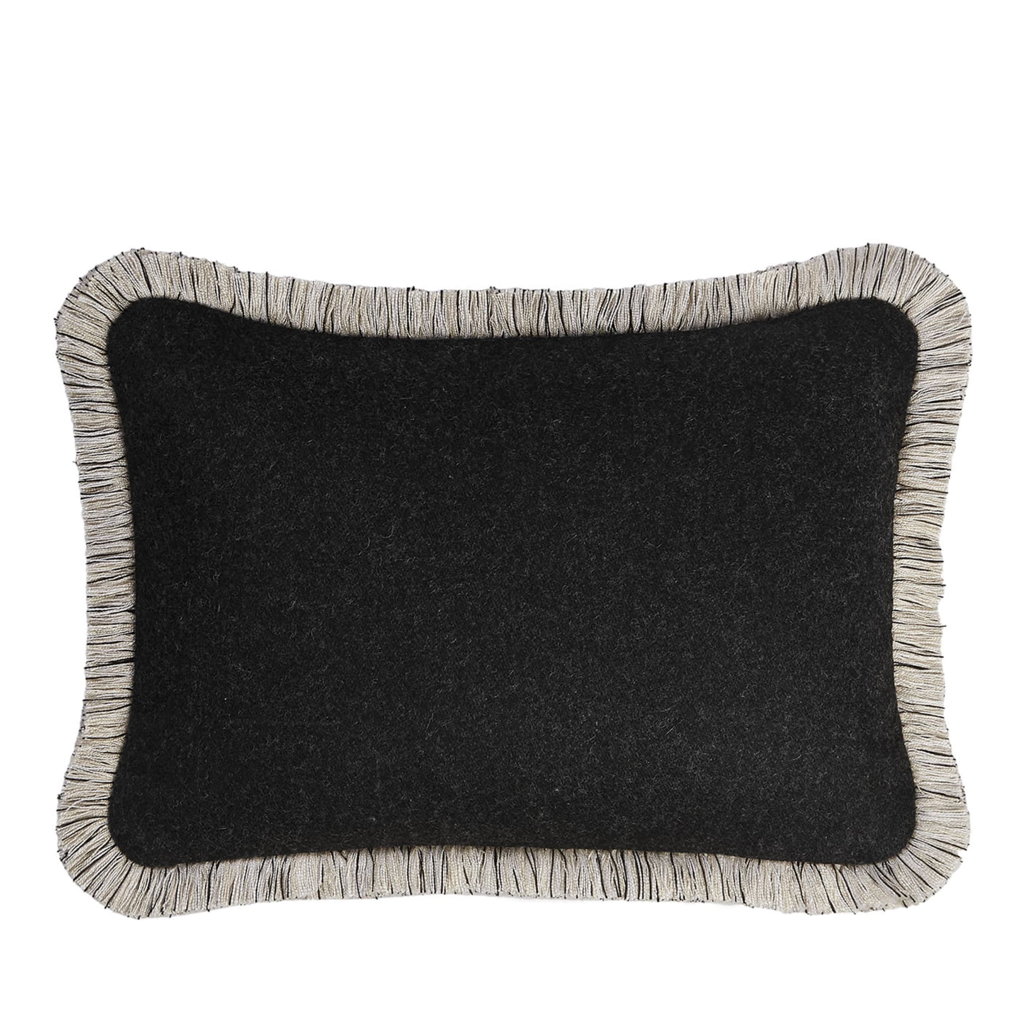 Artic Black Rectangular Cushion Limited Edition  - Main view