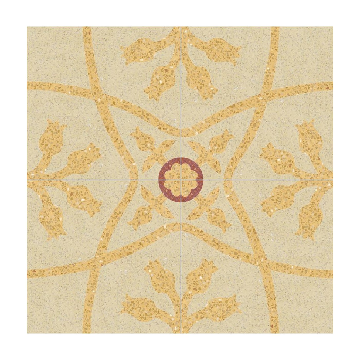 Eden Set of 13 Terrazzo Tiles - Romano