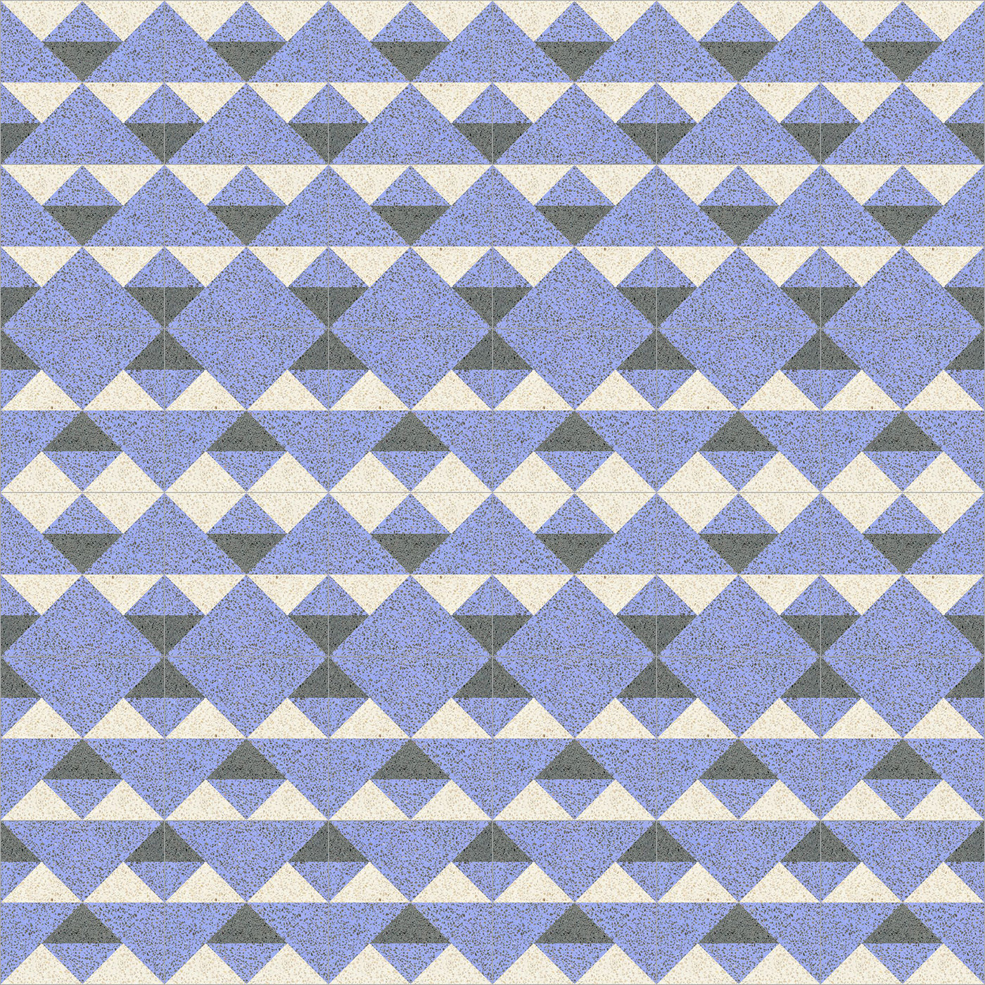 Euclide Set of 13 Terrazzo Tiles - Romano