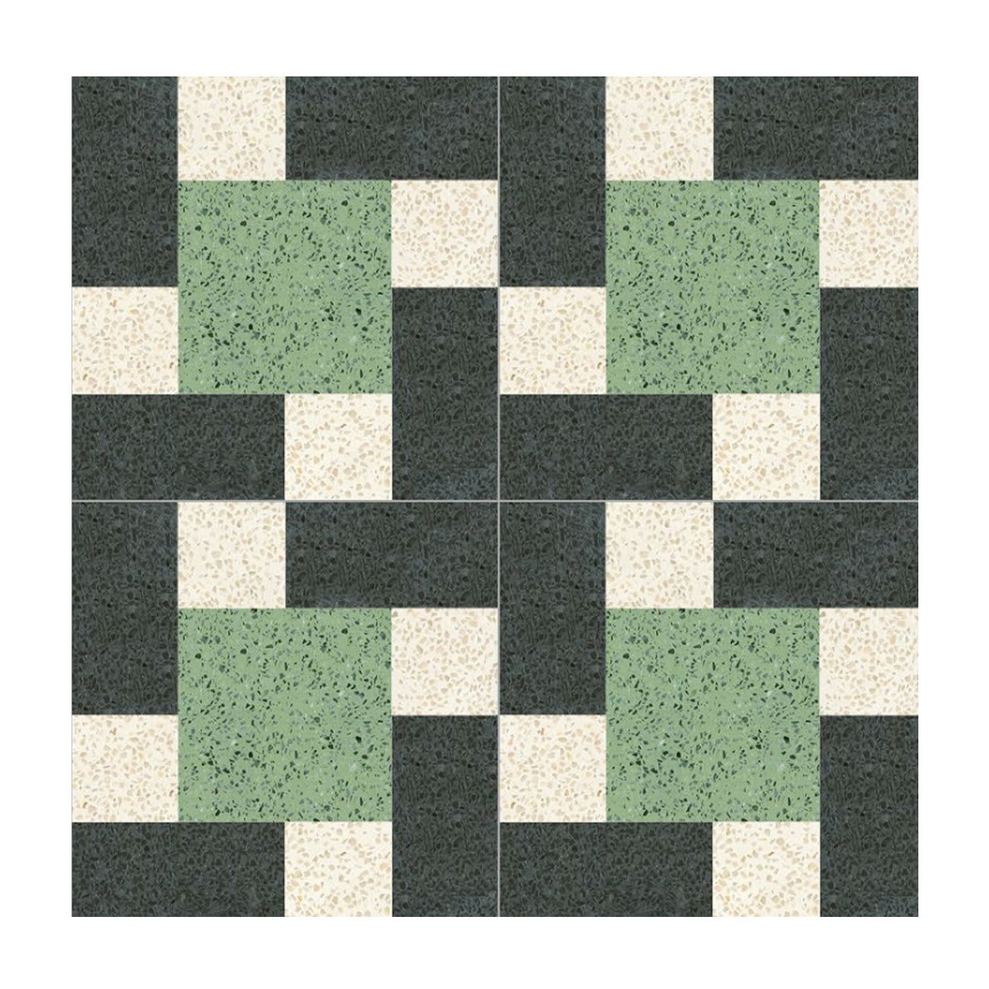 Inca Set of 13 Terrazzo Tiles - Romano