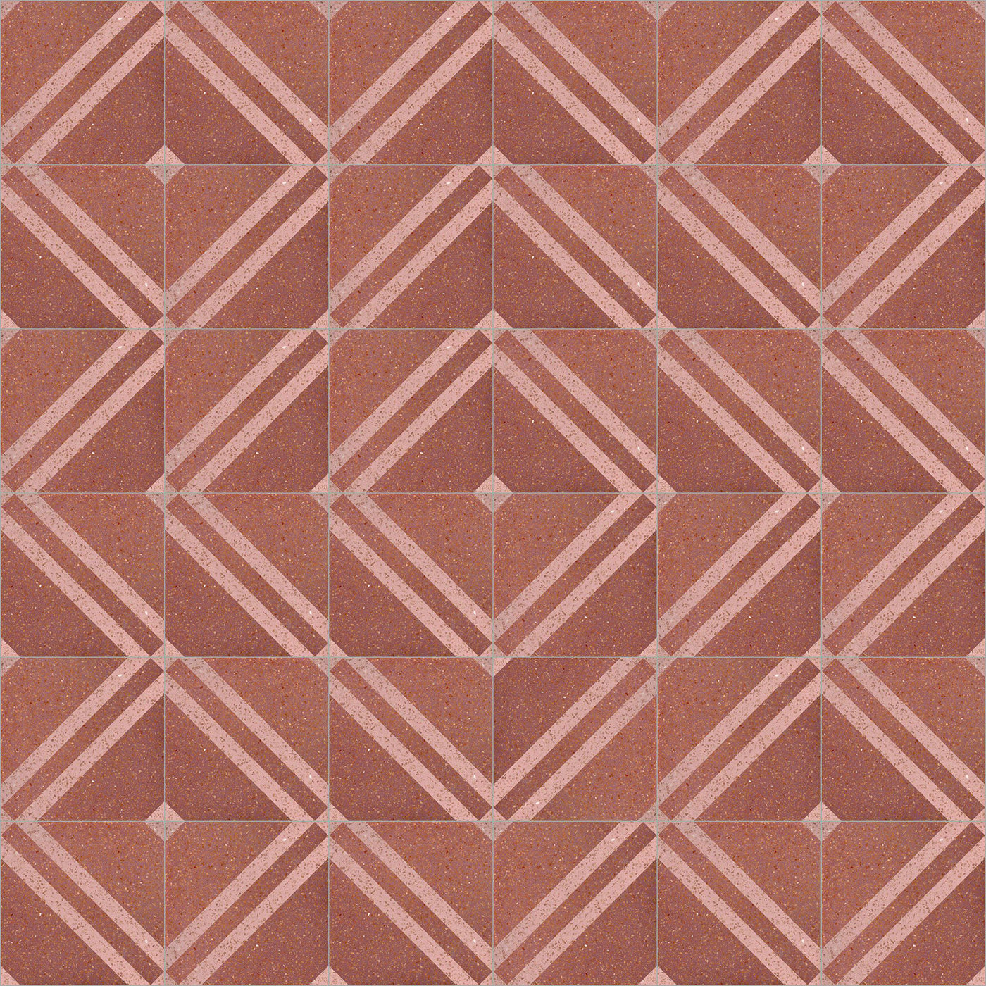 Longobardo Set of 13 Terrazzo Tiles - Romano