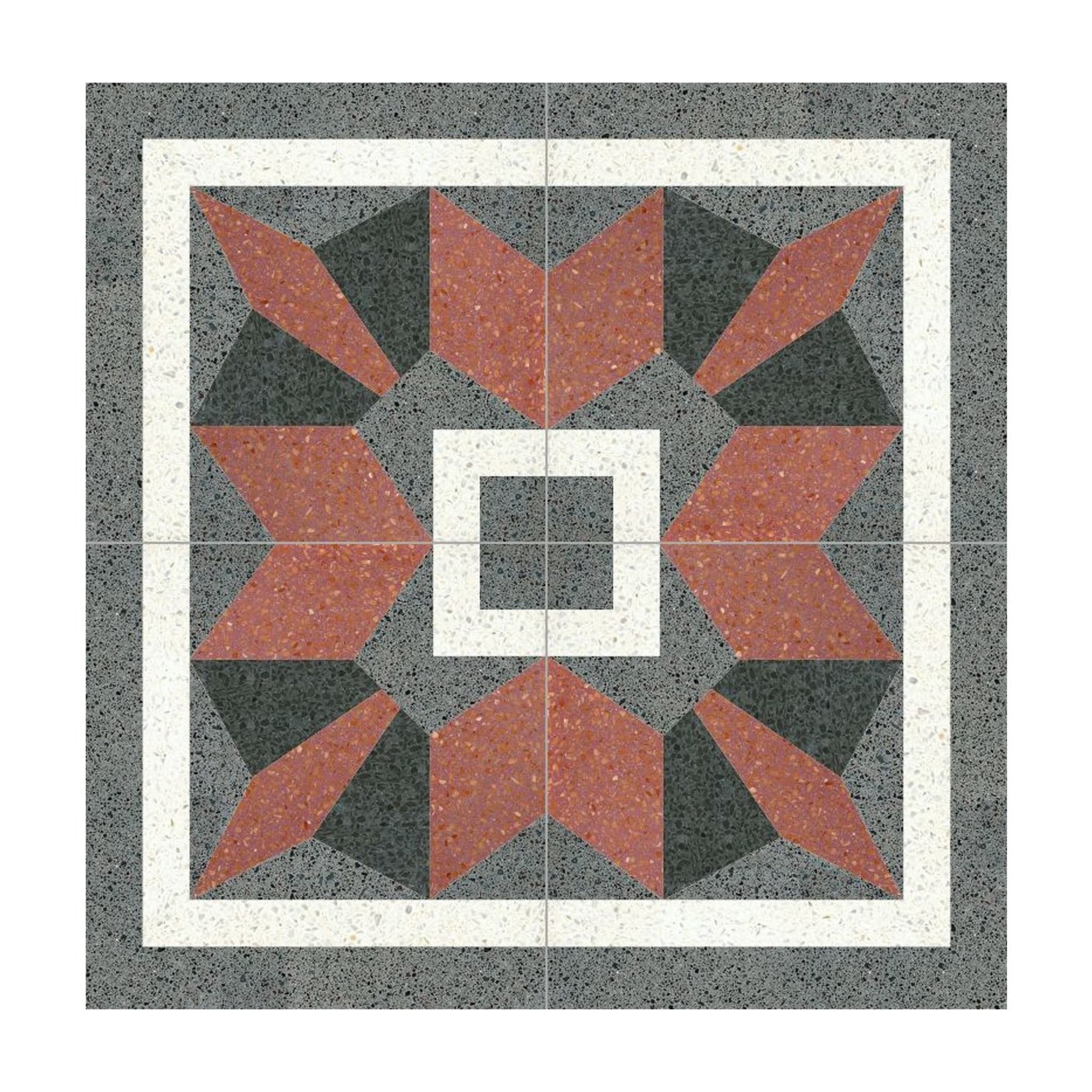 Trapezo Set of 25 Terrazzo Tiles - Main view