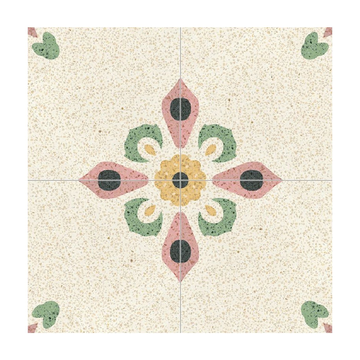Mimì Set of 13 Terrazzo Tiles - Romano