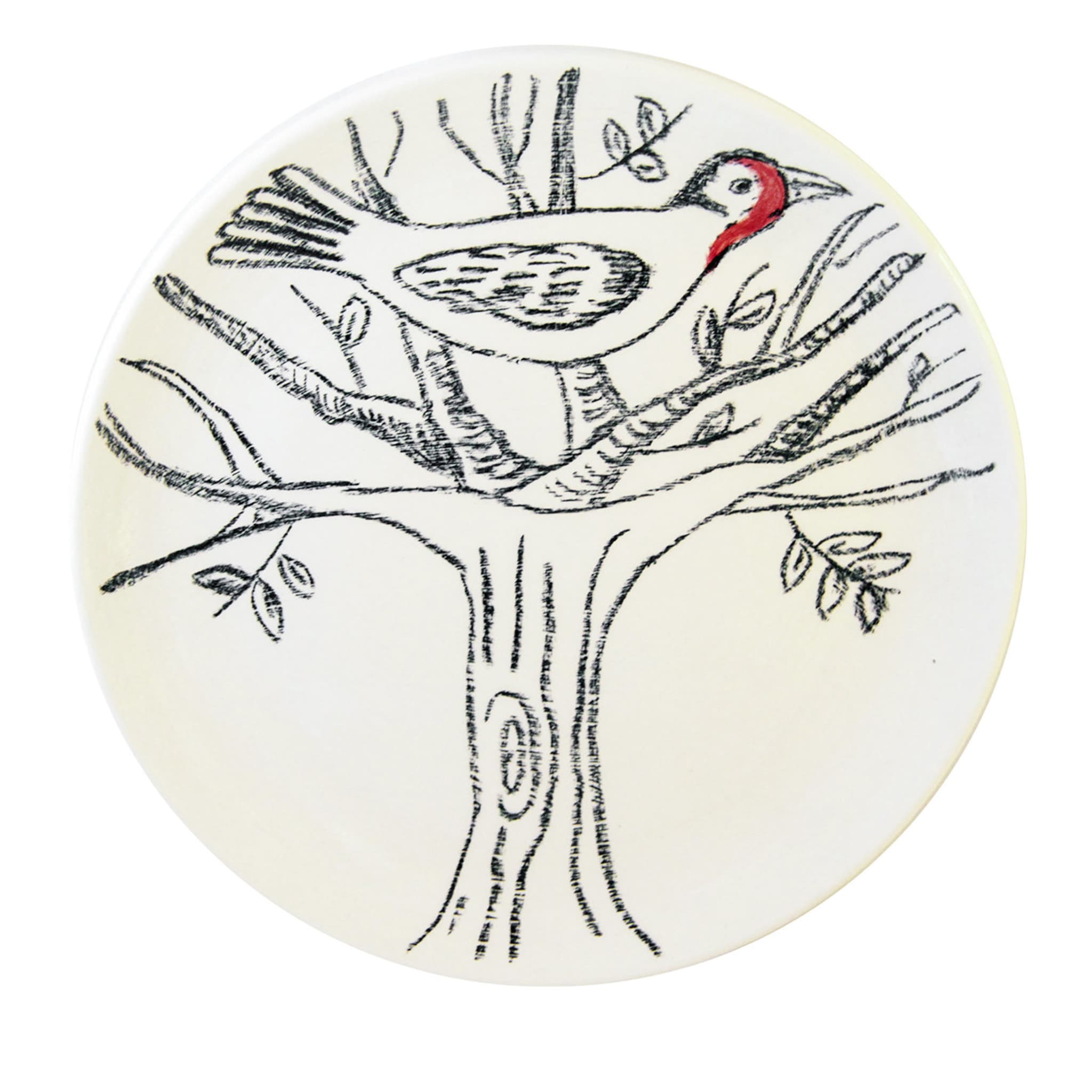 Tree with Goldfinch Decorative Plate - Main view