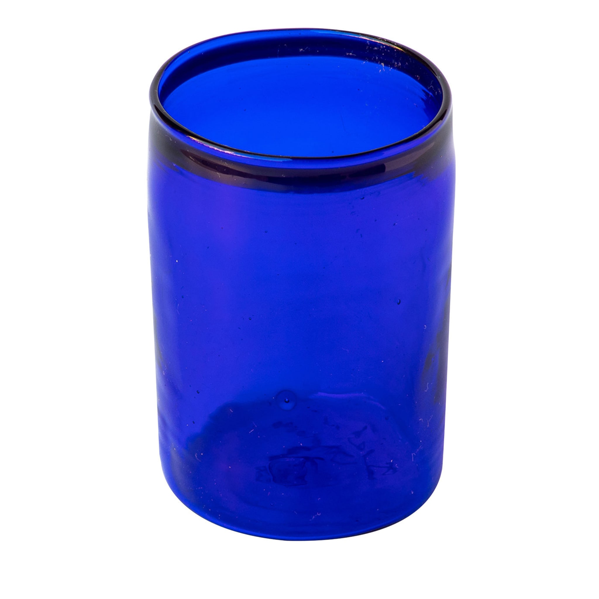 Set of 6 Blue Liquor Glasses - Main view