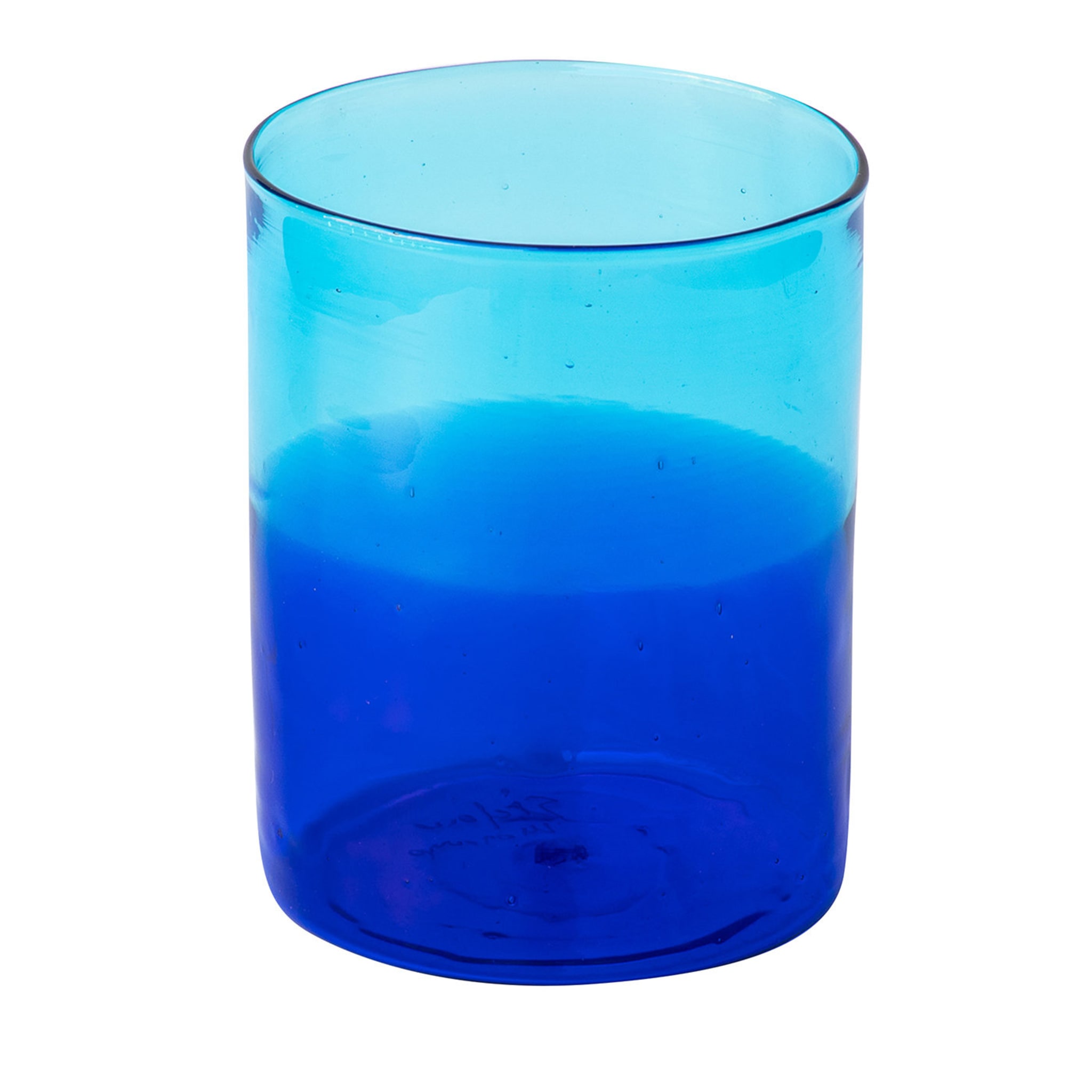 Set de 6 verres bleu/turquoise - Vue principale