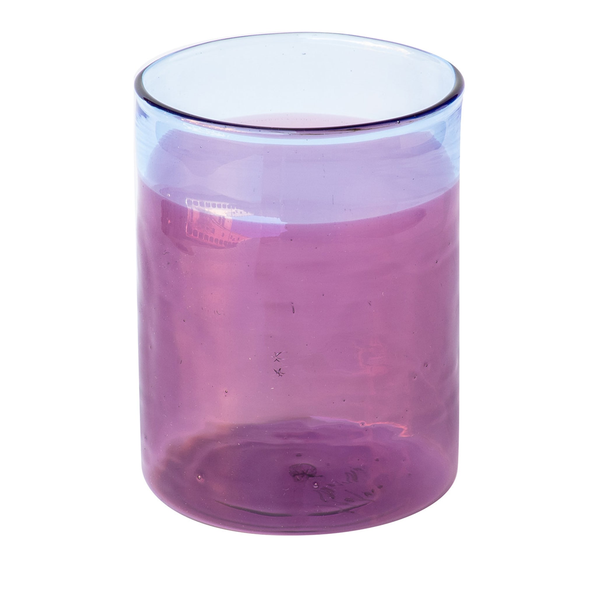 Set de 6 verres violet/azur - Vue principale