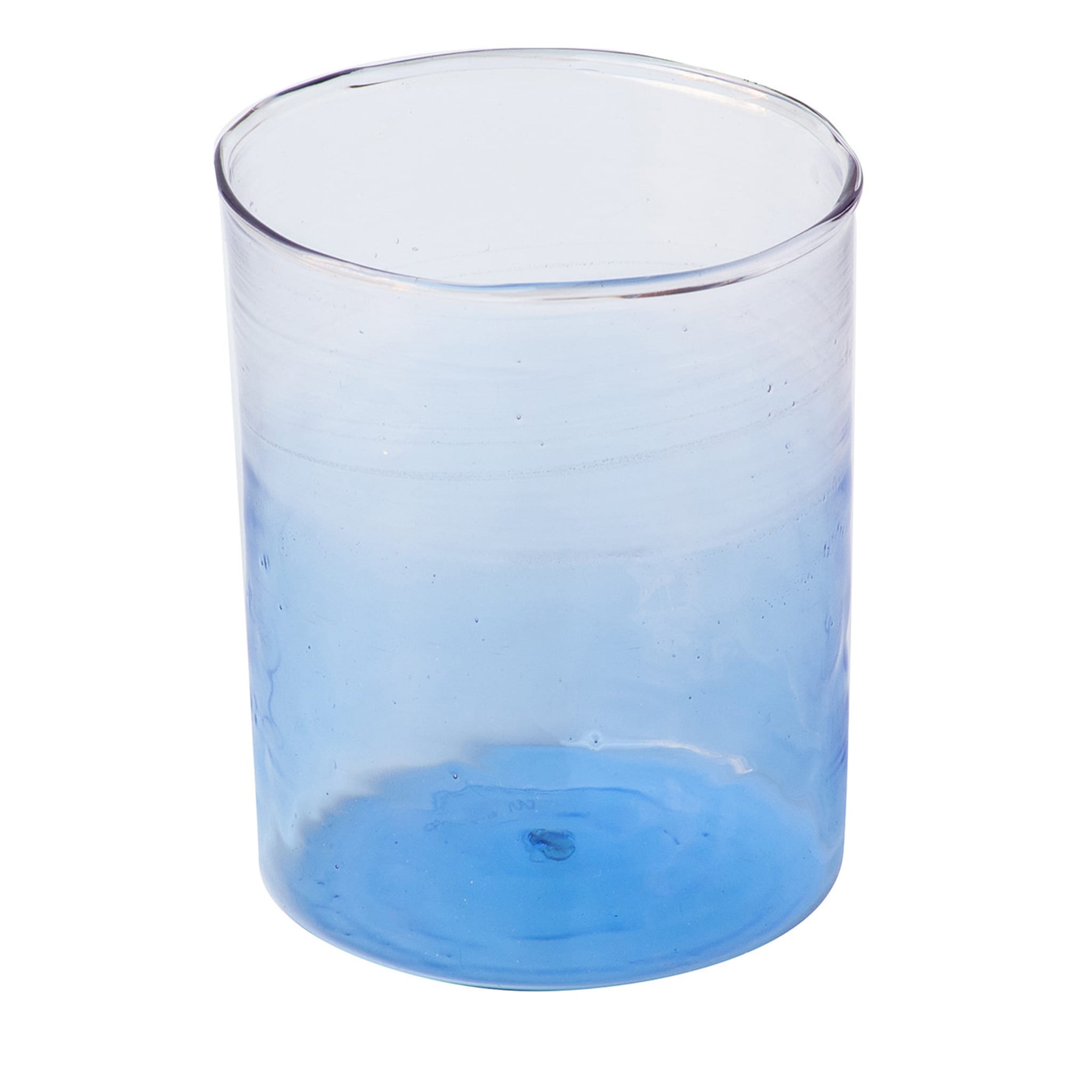 Set de 6 verres turquoise/azur - Vue principale