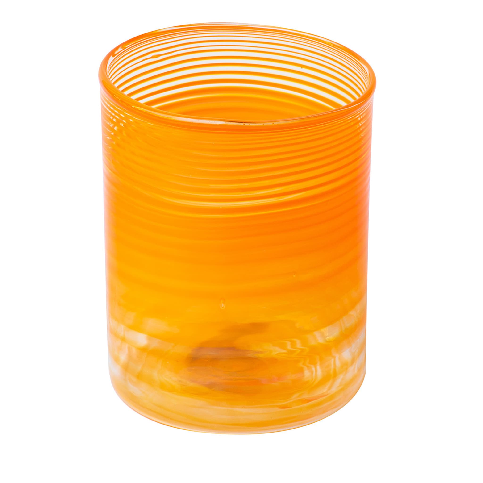 Goti Set of 6 Orange Glasses - Main view