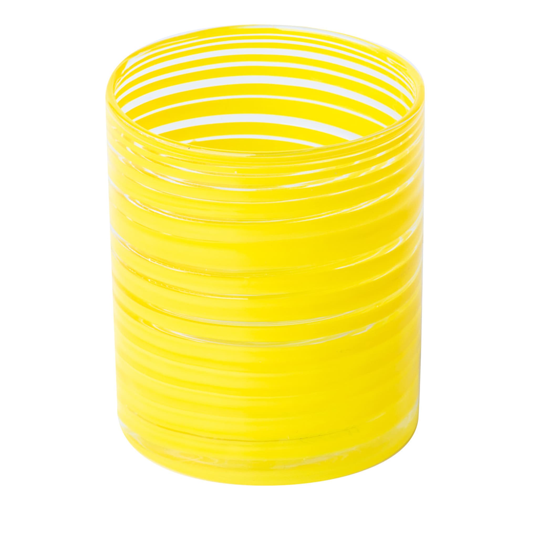 Goti Juego de 6 vasos espirales amarillos - Vista principal