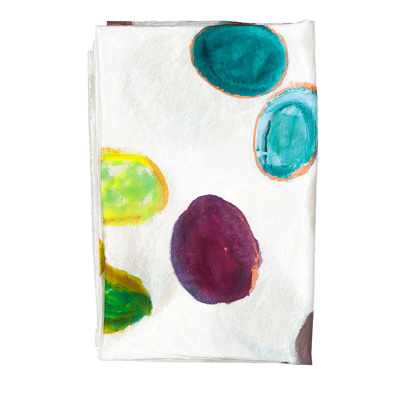 Satellites Rectangular Hand Painted Tablecloth - Luisa Longo