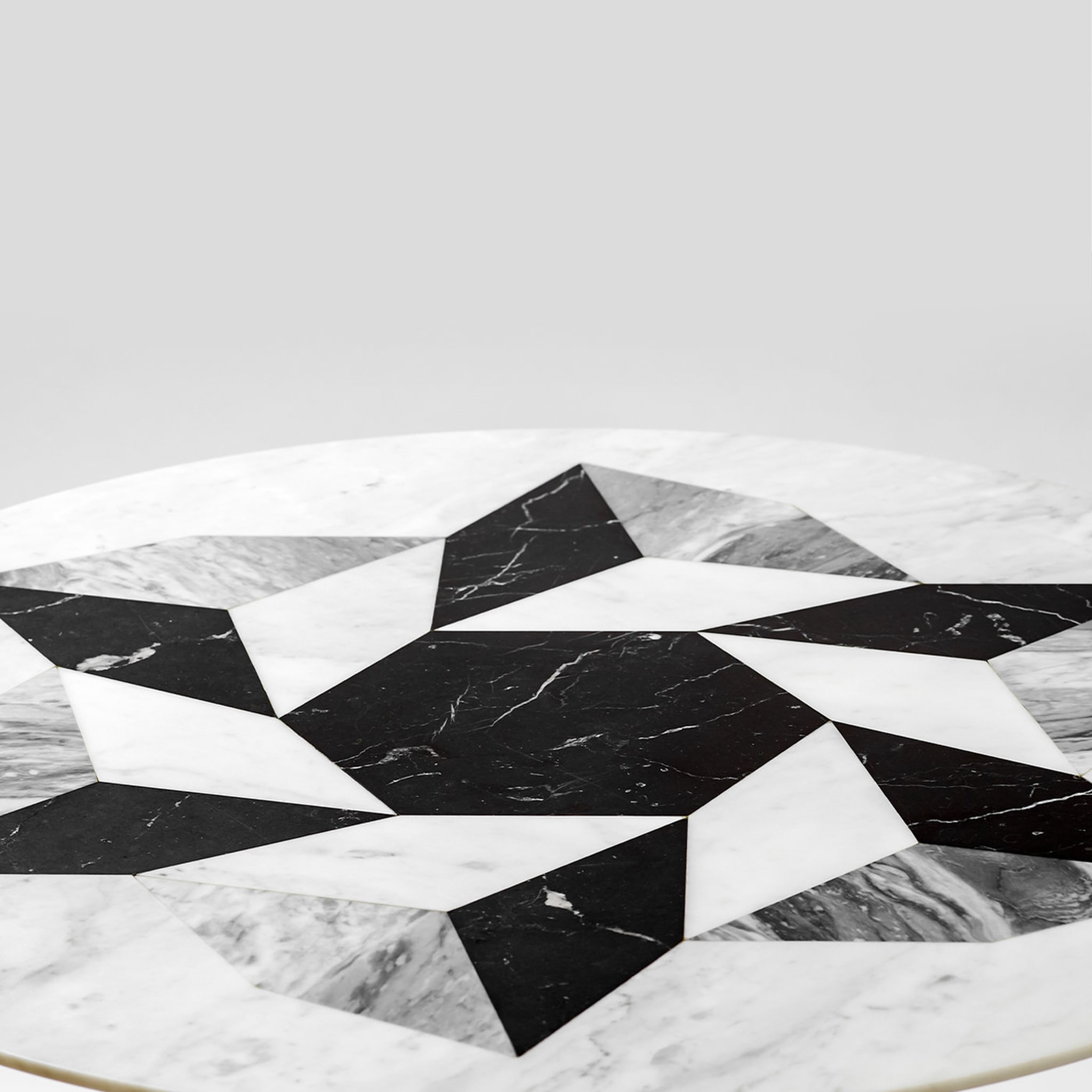 Esopo Coffee Table with Geometric Wheel by Antonio Saporito - Alternative view 2