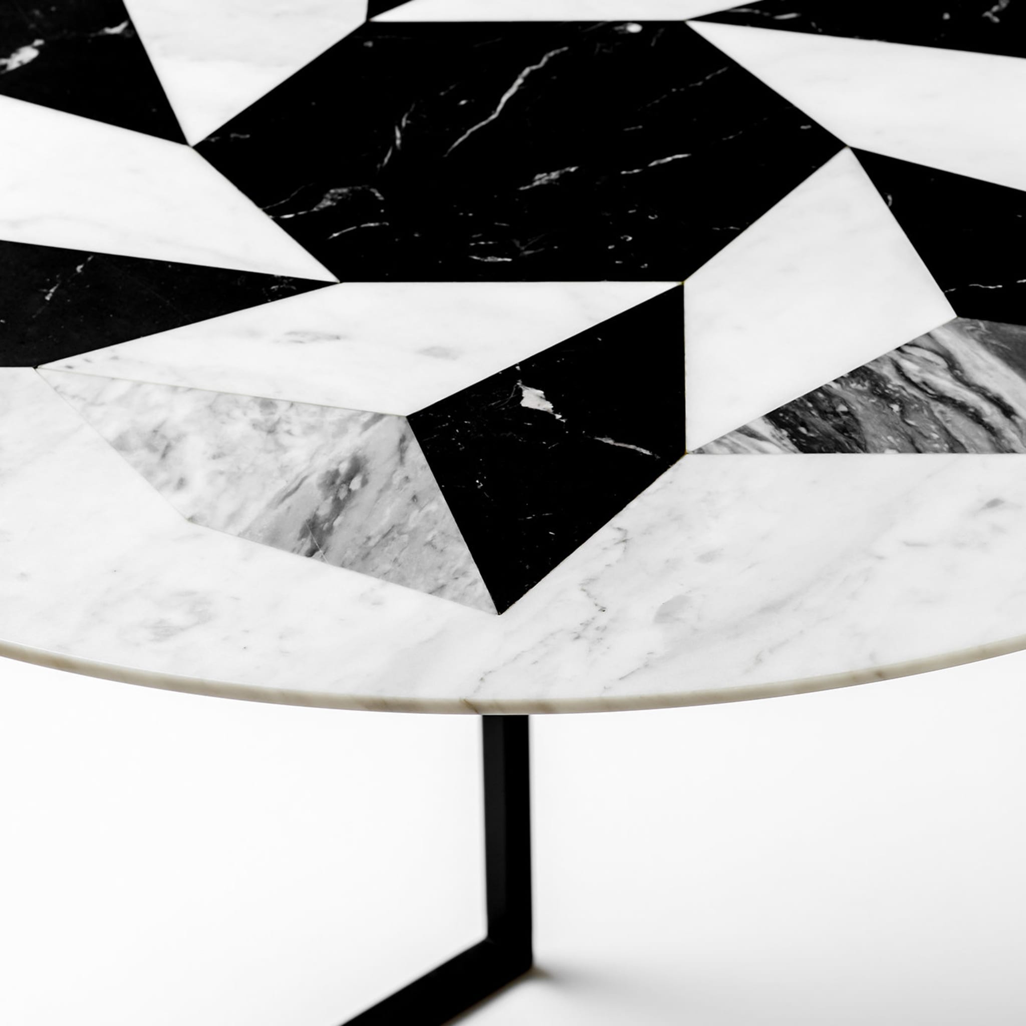 Esopo Coffee Table with Geometric Wheel by Antonio Saporito - Alternative view 3