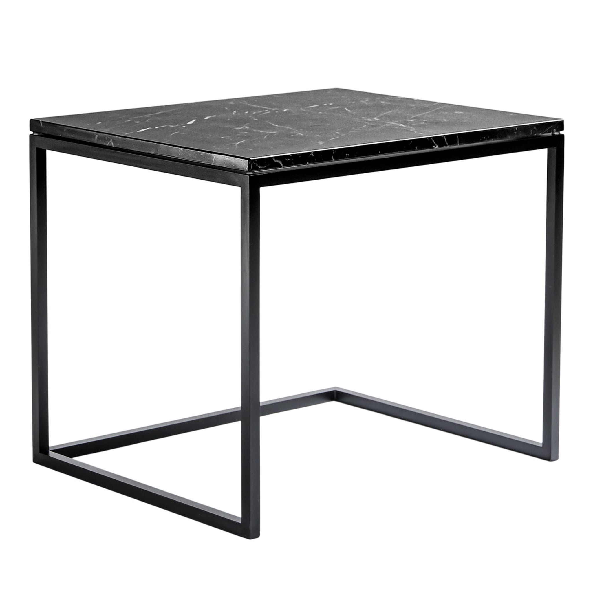 Esopo Black Side Table by Antonio Saporito - Main view