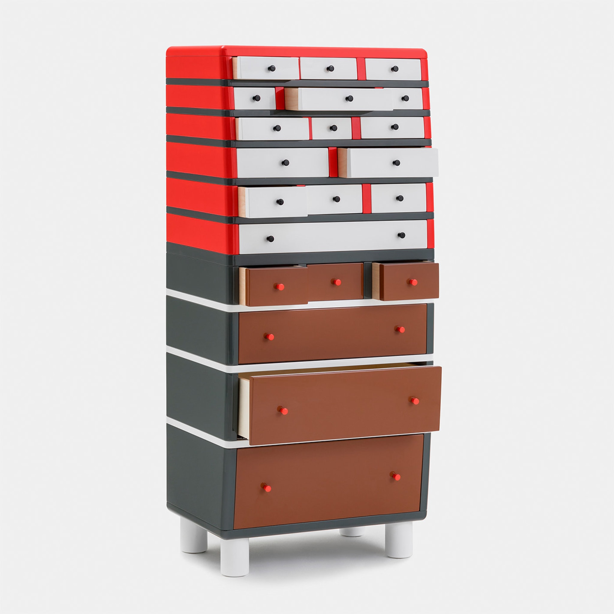 Tulipano Chest of Drawers by George Sowden - Post Design - Alternative view 1