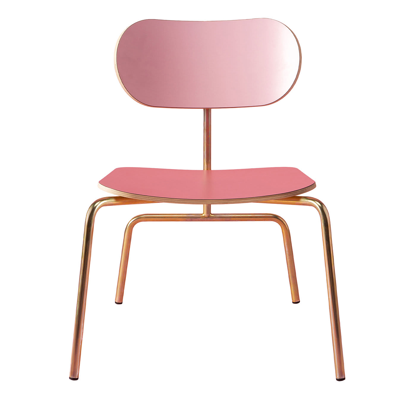 Lombrello Pink Lounge Chair by Andrea Forapani - Lombrello
